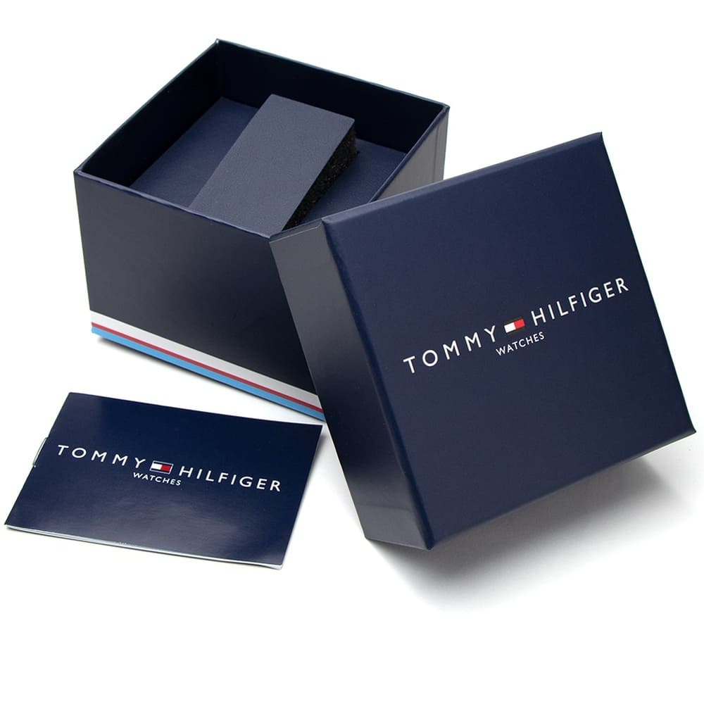 Đồng hồ nam Tommy Hilfiger Green Dial Leather Strap Watch For Men 1791809 11
