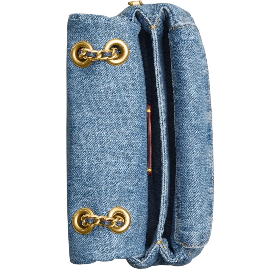 Túi Coach Tabby Shoulder Bag 20 With Quilting Denim Blue CR701 7