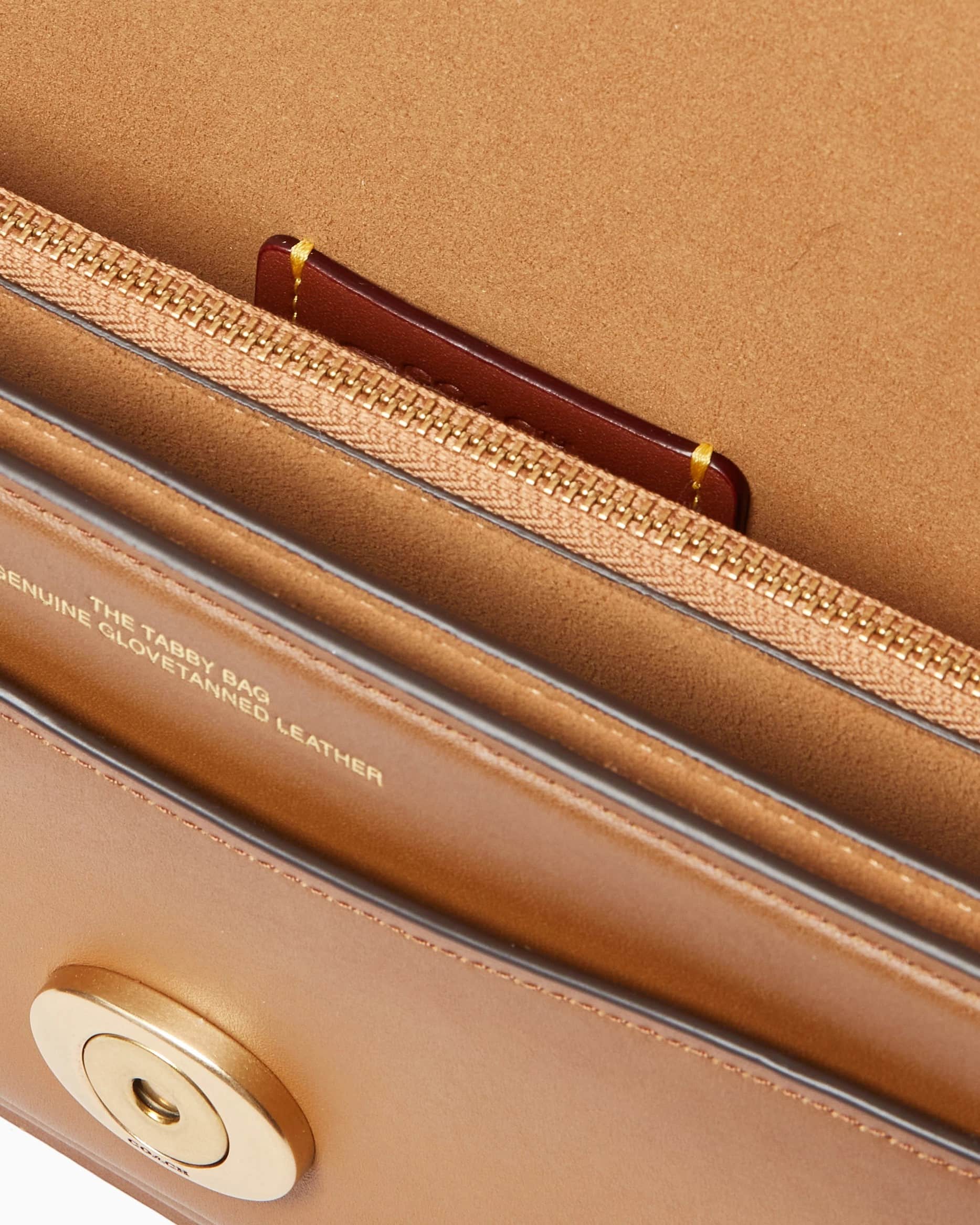 Túi đeo vai Coach Tabby Shoulder Bag 26 Brown CCC02 1