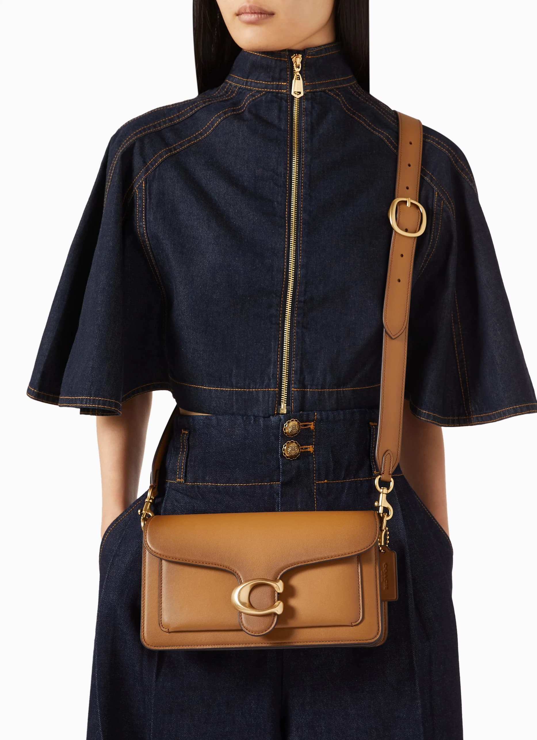 Túi đeo vai Coach Tabby Shoulder Bag 26 Brown CCC02 10