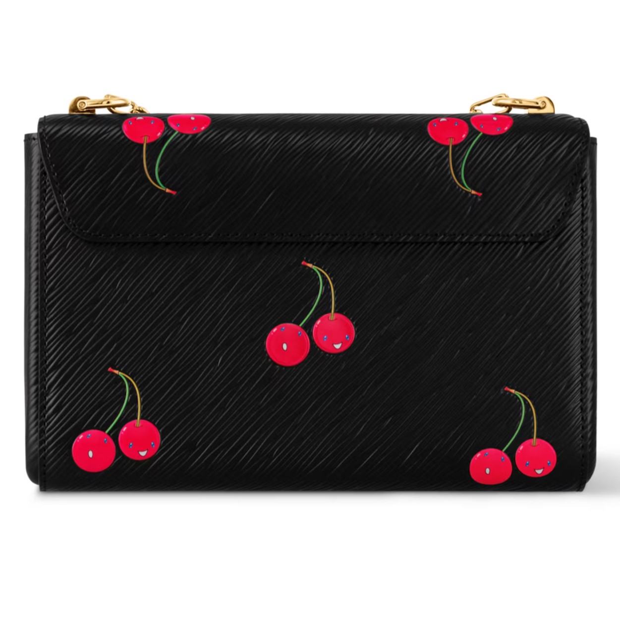 Túi Louis Vuitton LV x TM Twist MM Bag Cherry Motifs 4