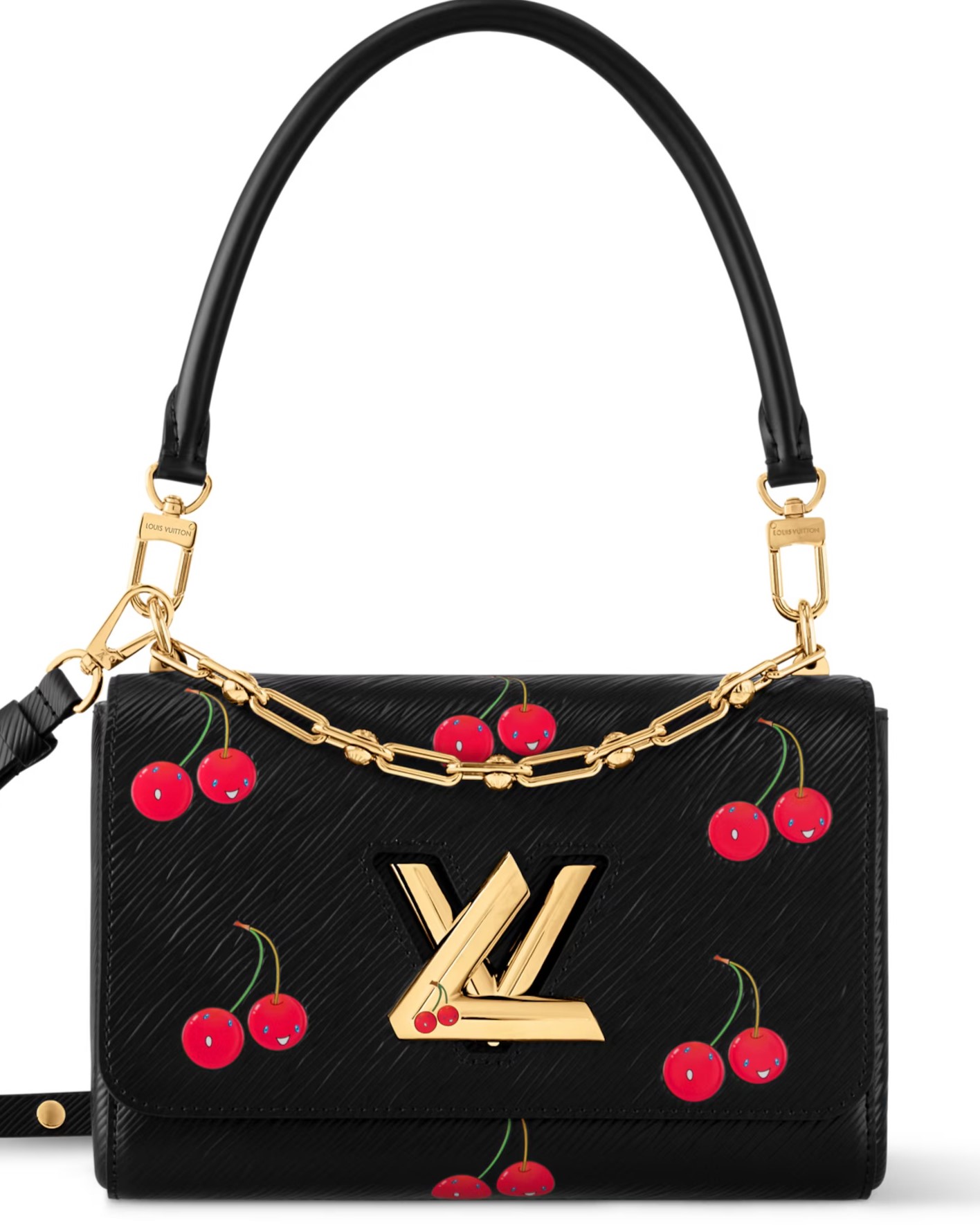 Túi Louis Vuitton LV x TM Twist MM Bag Cherry Motifs 6