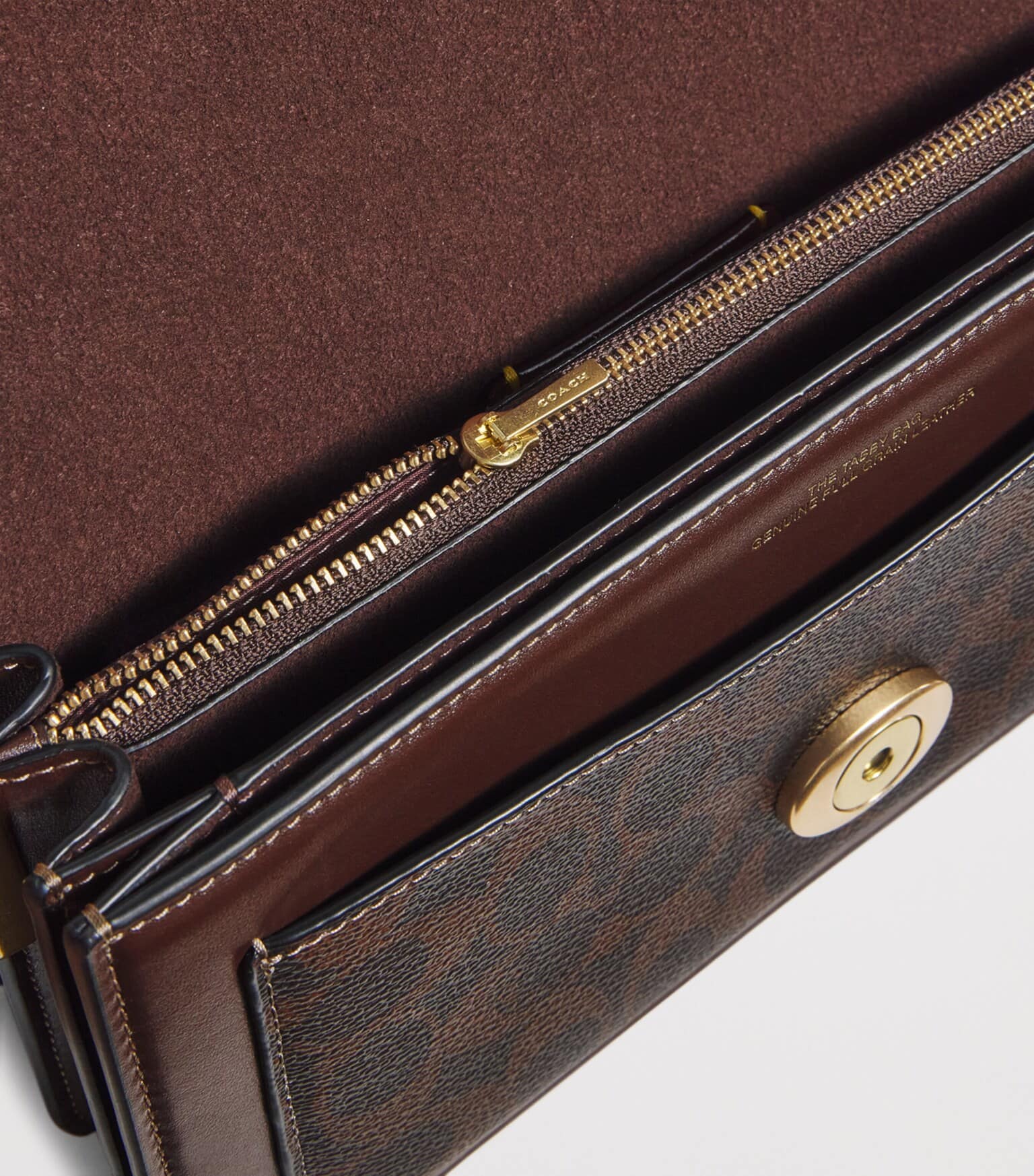 Túi Coach Tabby Shoulder Bag 26 In Signature Canvas Brass Maple CI032 5