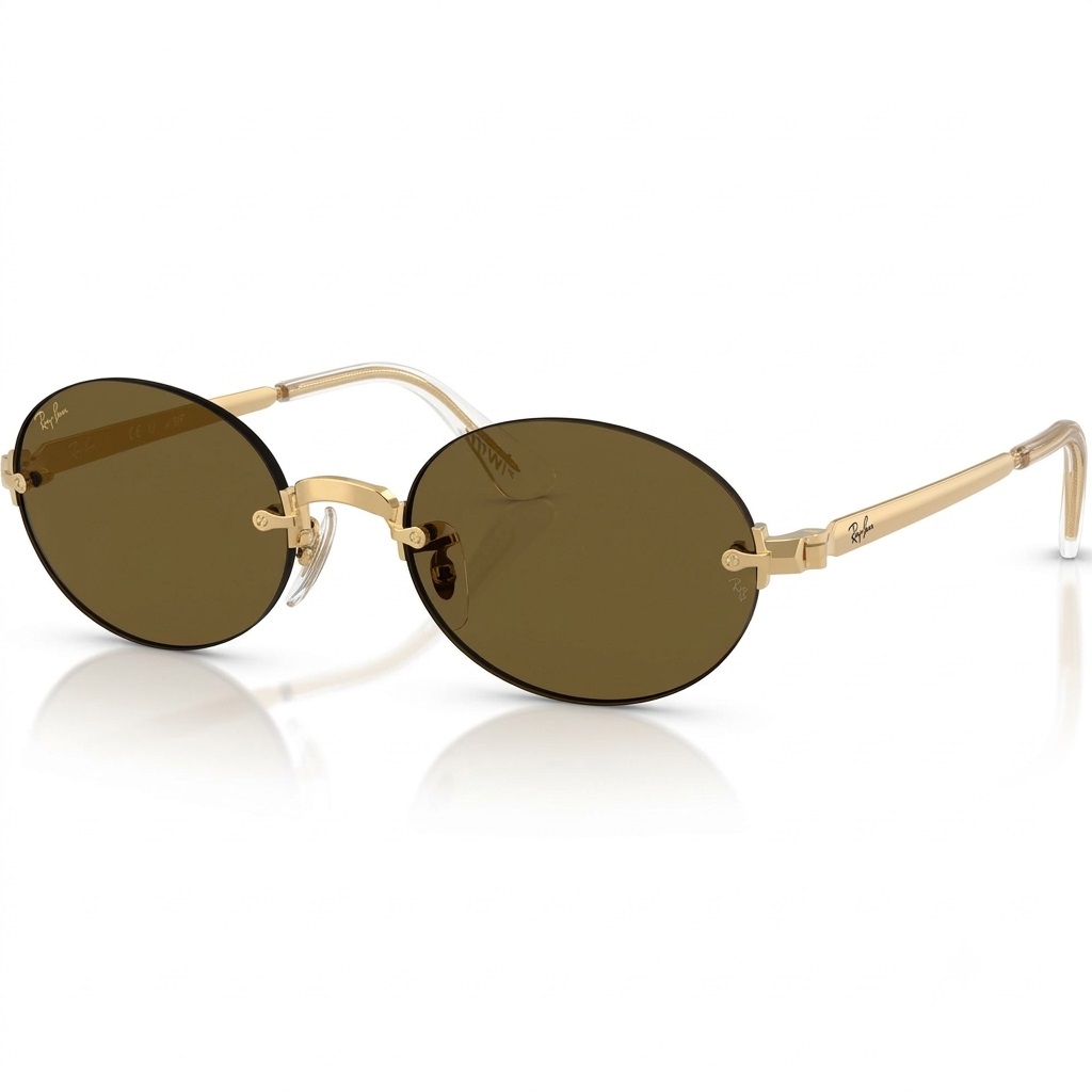 Kính Mát Unisex Rayban Sunglasses Dark Brown RB3929 1