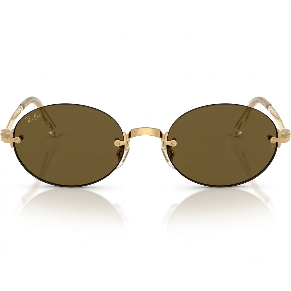 Kính Mát Unisex Rayban Sunglasses Dark Brown RB3929 6