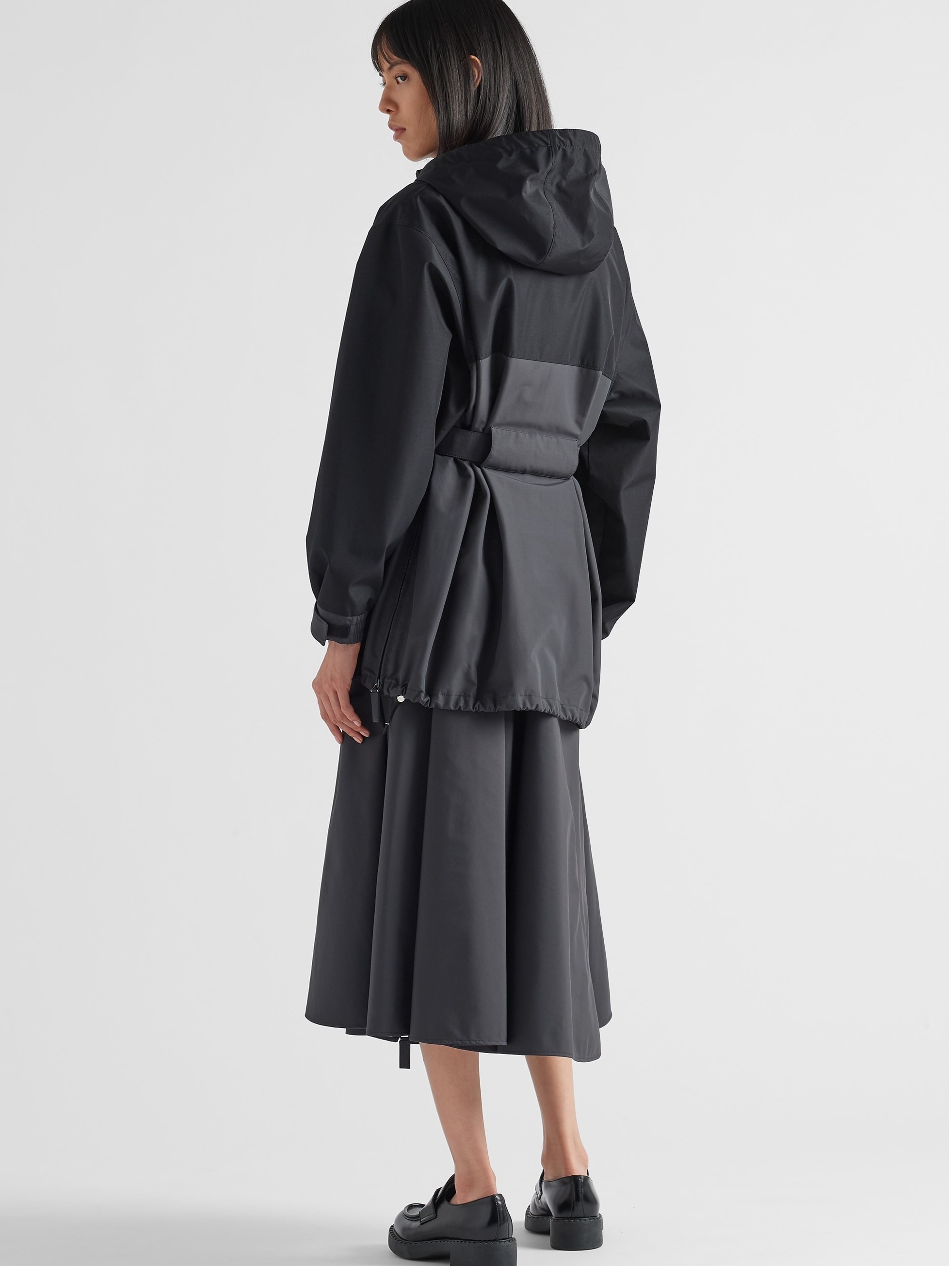 Váy dài Prada Technical Fabric Midi-Skirt 4