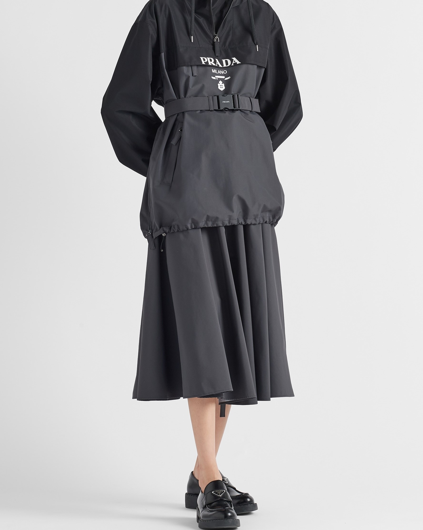 Váy dài Prada Technical Fabric Midi-Skirt 5