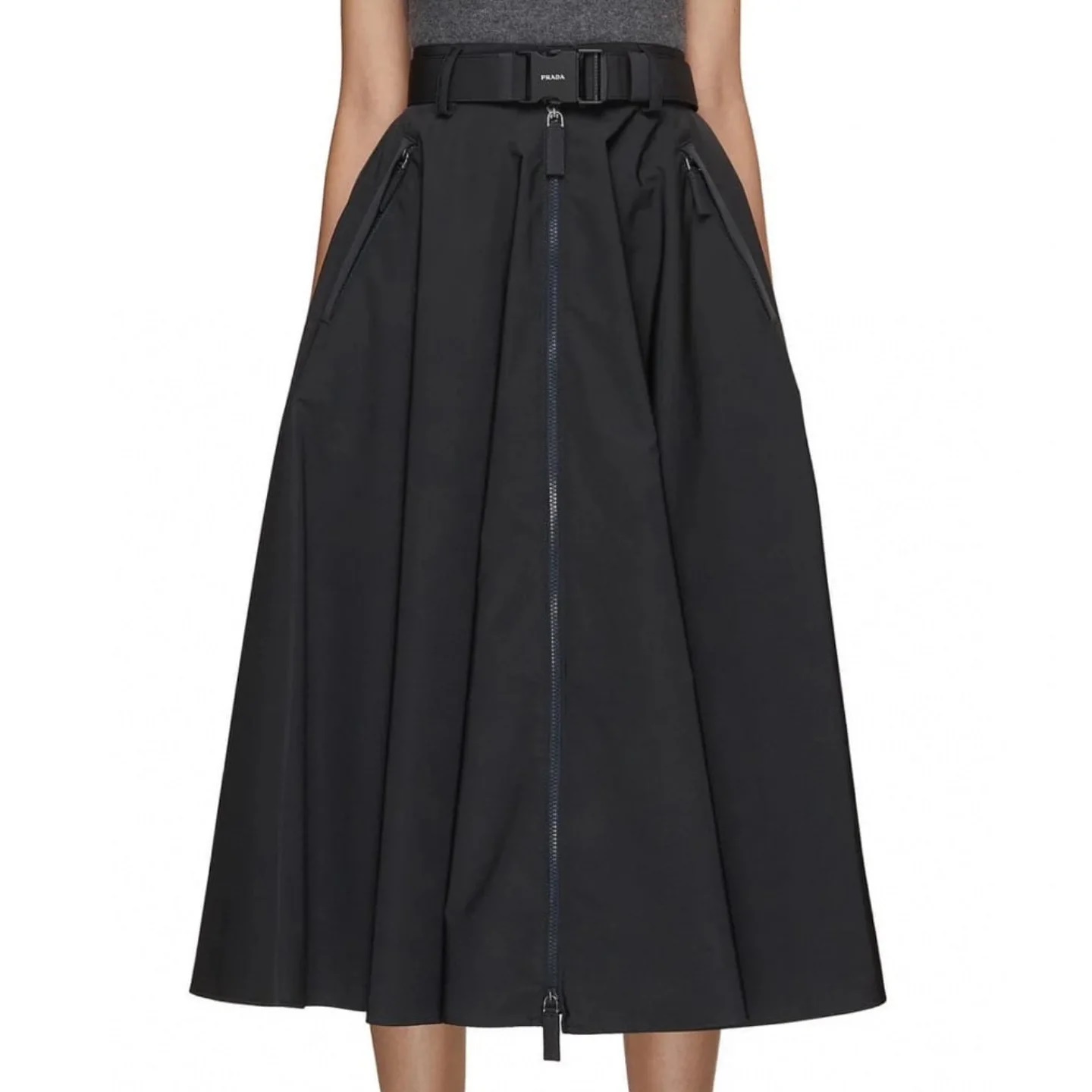 Váy dài Prada Technical Fabric Midi-Skirt 7