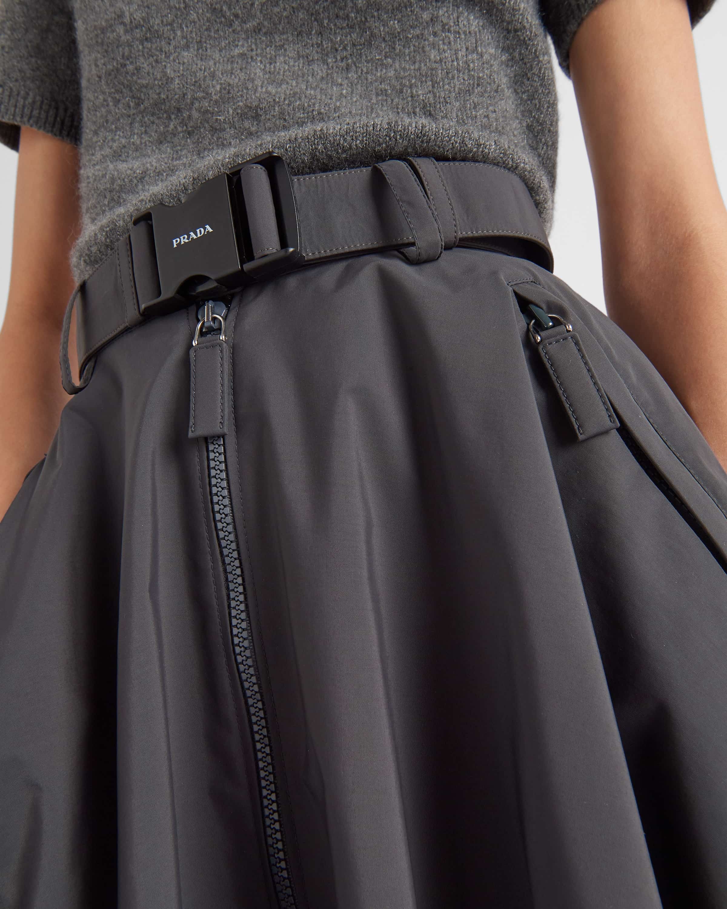 Váy dài Prada Technical Fabric Midi-Skirt 13
