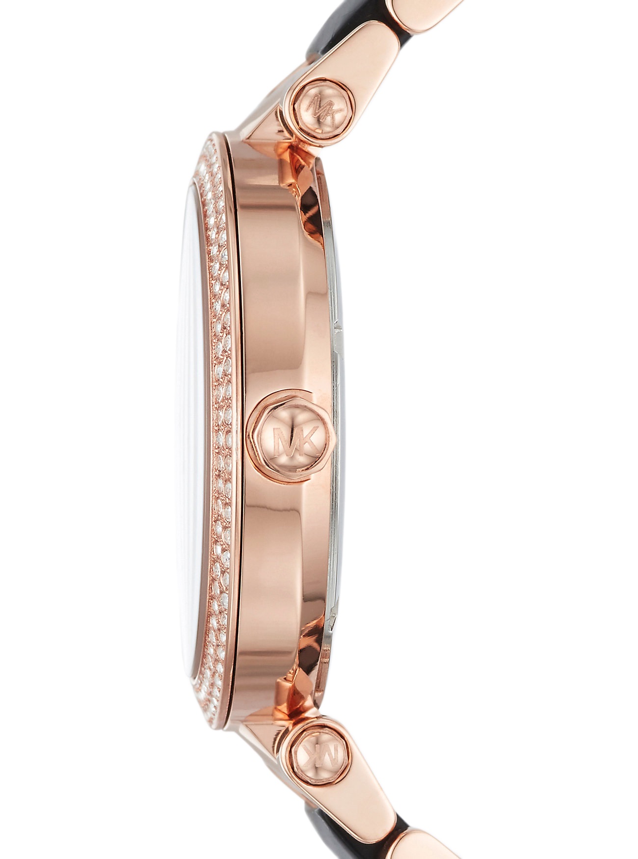 Đồng hồ nữ Michael Kors Parker Rose Gold-Tone and Acetate Watch MK6414 9