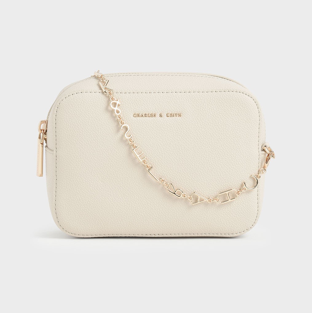 TÚI ĐEO CHÉO CNK CHAIN LINK BOXY CLUTCH 15