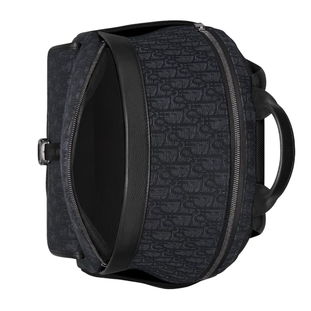 Ba lô Dior 8 Backpack Black Dior Oblique Jacquard 2