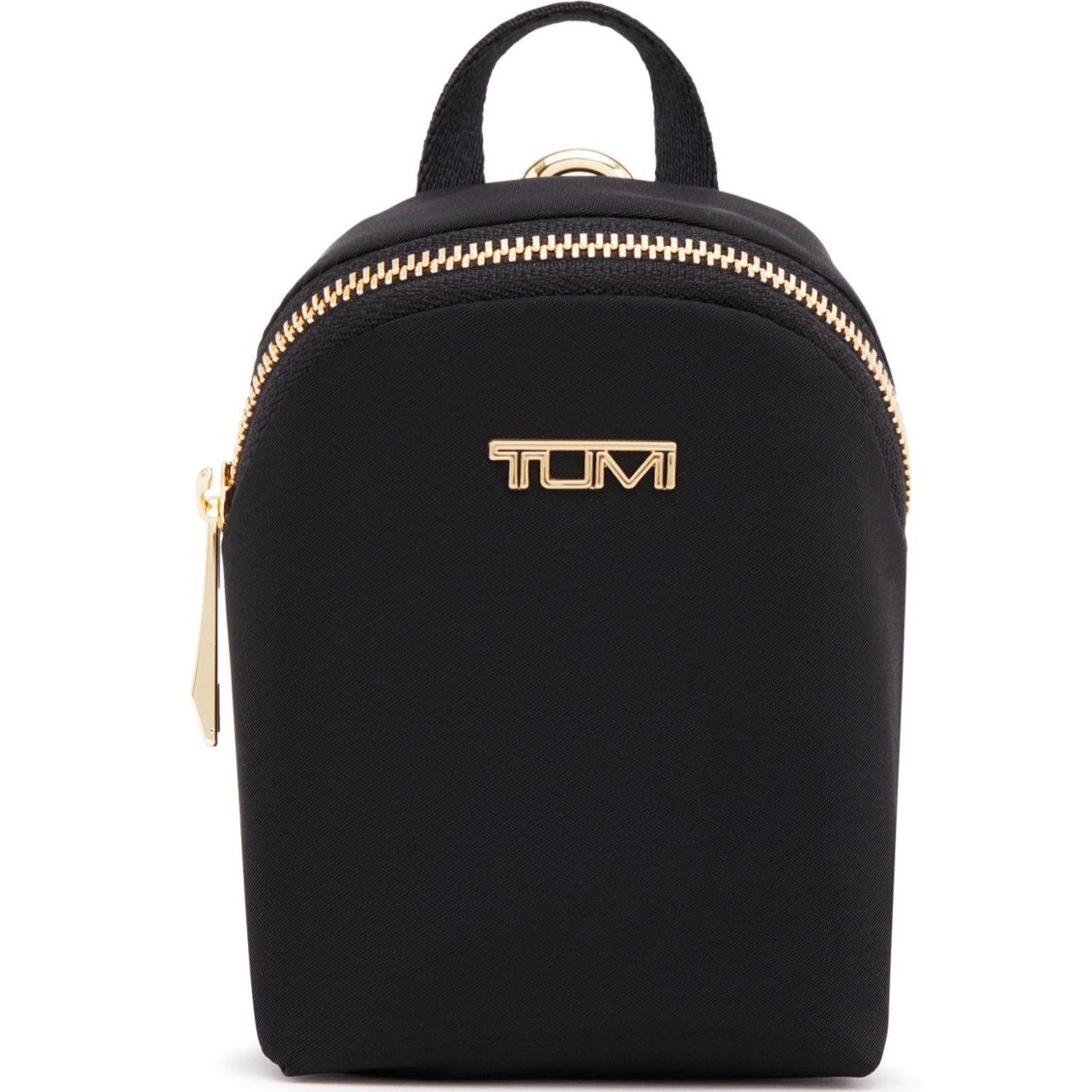 Phụ kiện gắn túi balo Tumi Voyageur Charm Pouch Black Gold 2