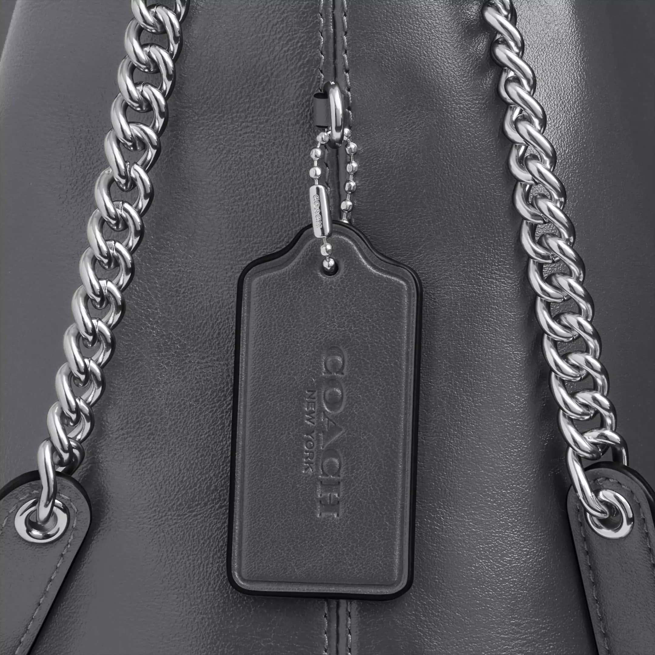 Túi Coach nữ Evelyn Shoulder Bag Gray CCZ79 3