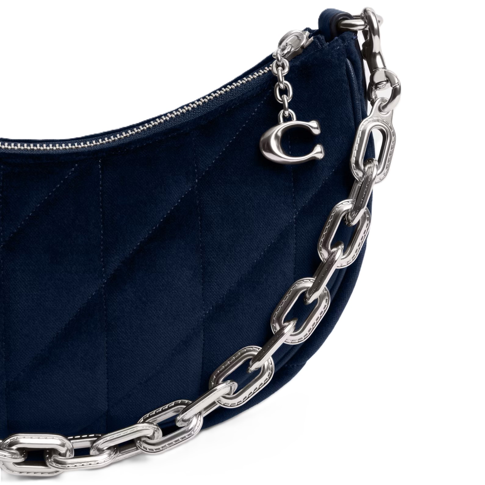 Túi đeo vai Coach Mira Shoulder Bag With Quilting Blue CW611 6