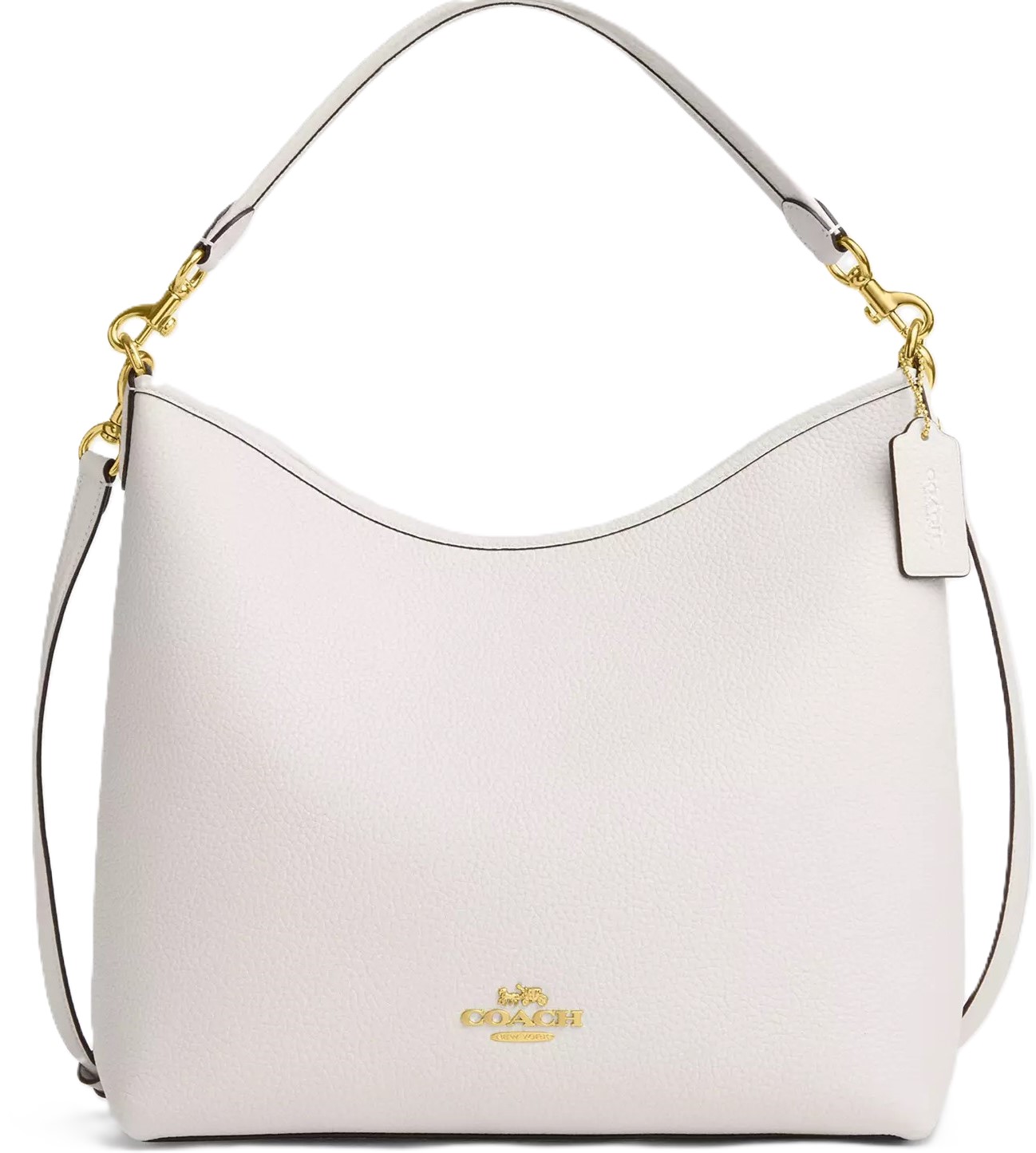 Túi Coach Laurel Large Shoulder Bag Chalk CY684 7