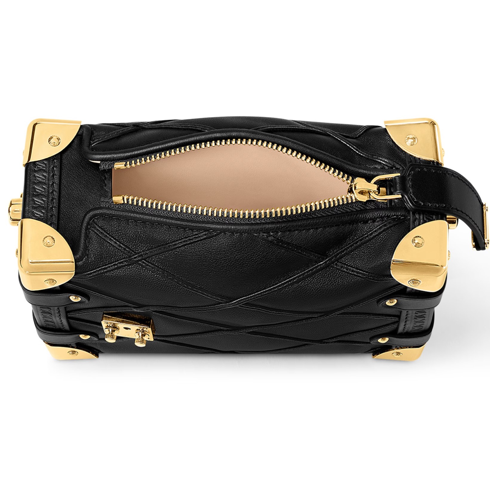 Túi Louis Vuitton Side Trunk PM Malletage Black M83030 1