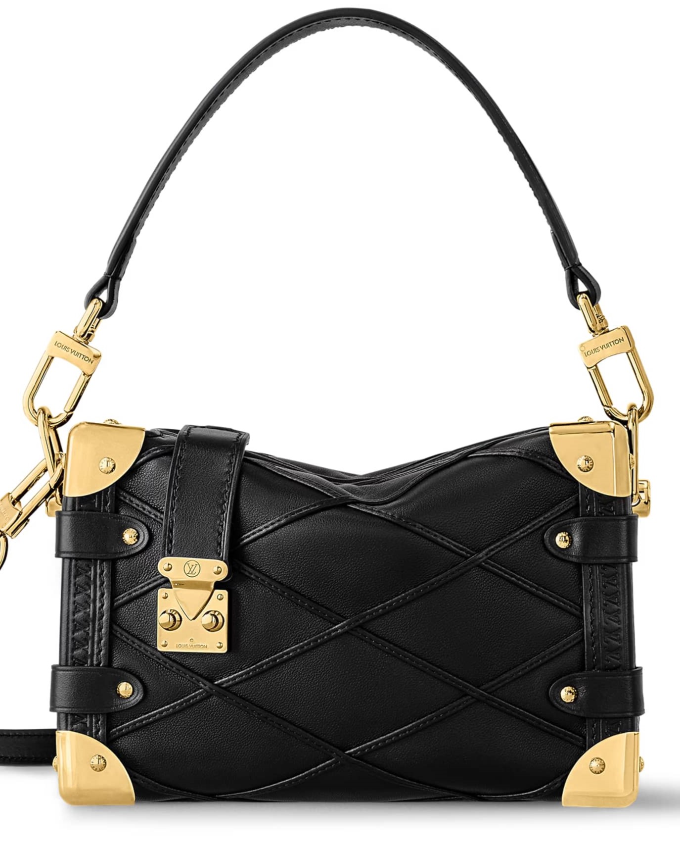 Túi Louis Vuitton Side Trunk PM Malletage Black M83030 7