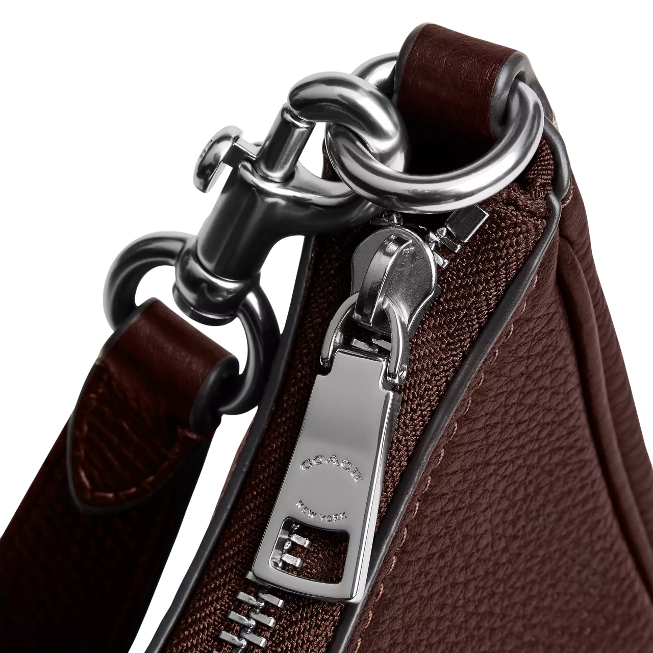 Túi đeo vai nữ Coach Teri Hobo Maple CV935 6