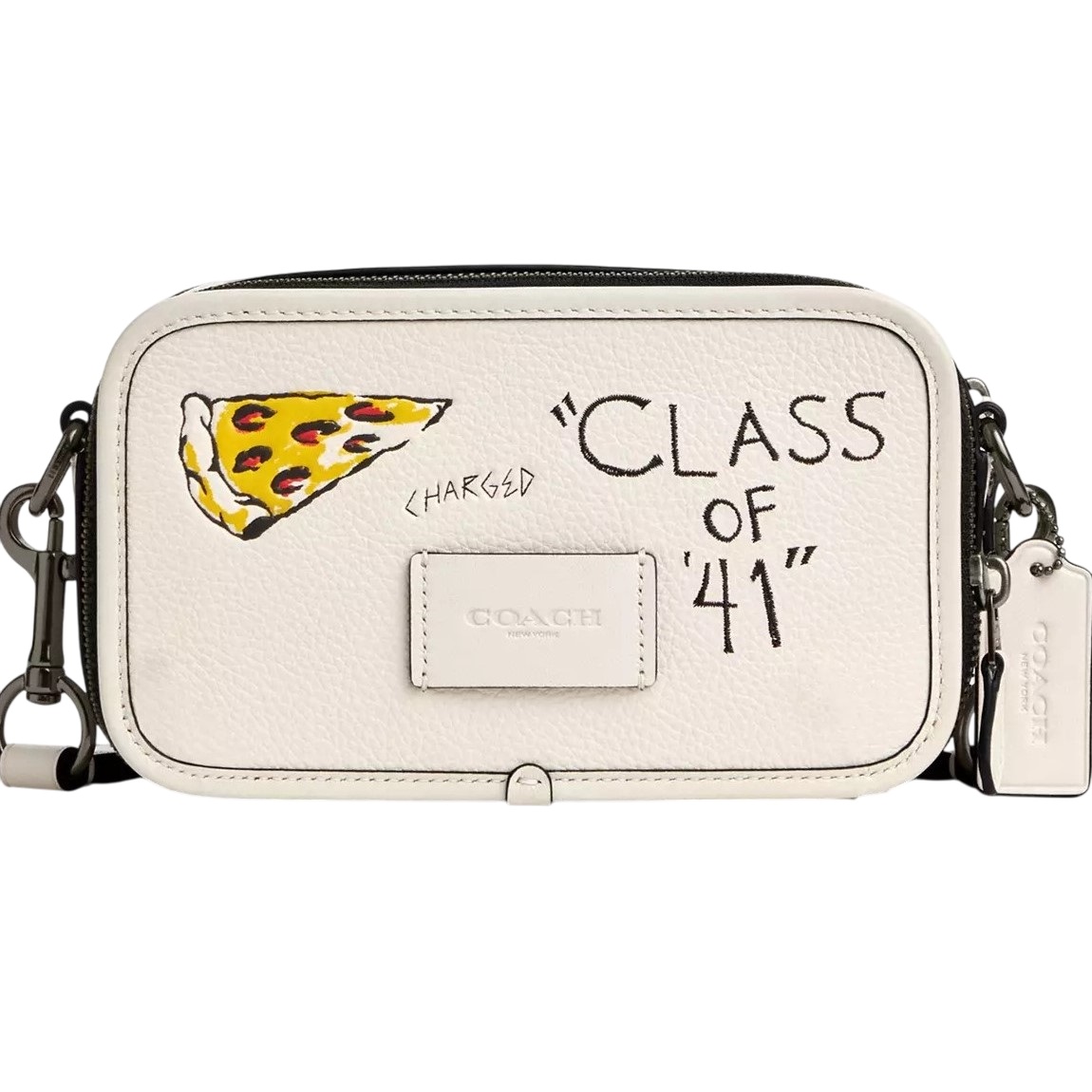 Túi Coach Nam Wyatt Crossbody Bag With Sketch Print Multiple Chalk CAJ36 4