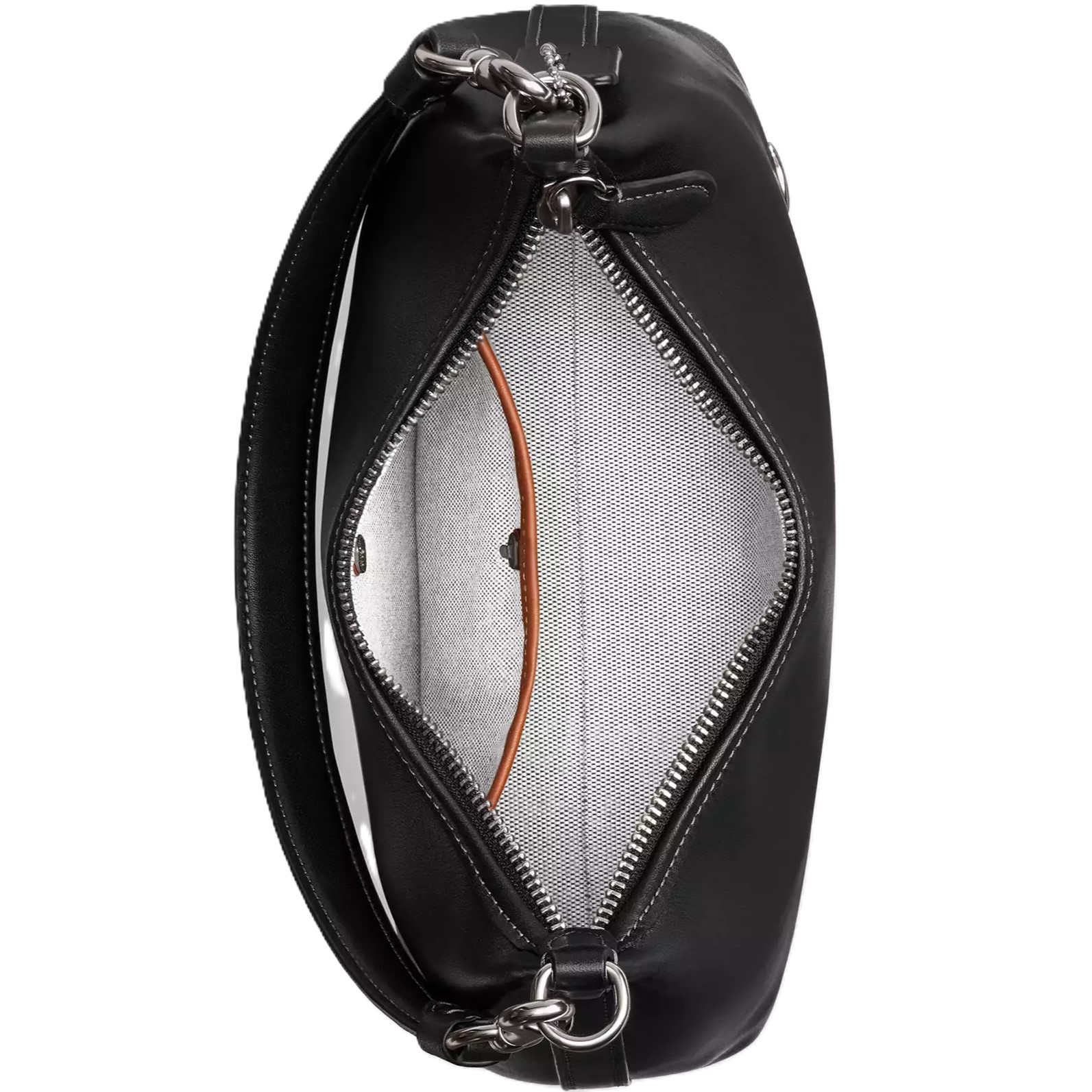 Túi kẹp nách Coach Juliet Shoulder Bag 25 Smooth Leather Black CW640 1