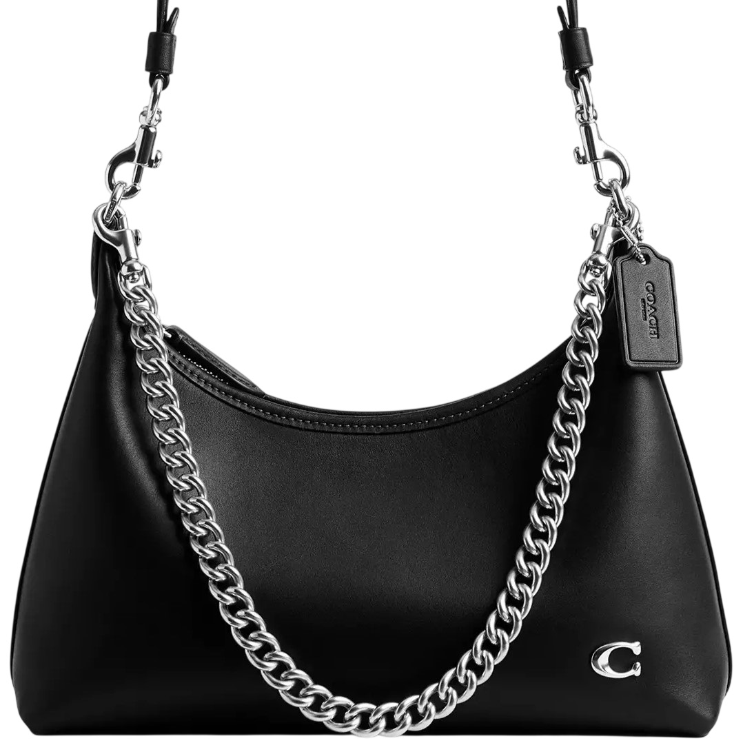 Túi kẹp nách Coach Juliet Shoulder Bag 25 Smooth Leather Black CW640 5