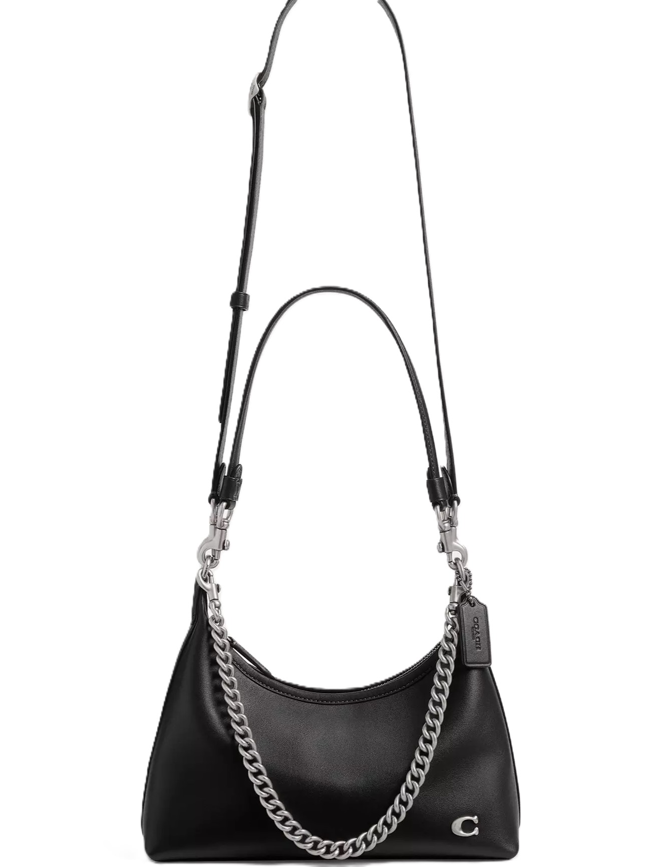 Túi kẹp nách Coach Juliet Shoulder Bag 25 Smooth Leather Black CW640 9