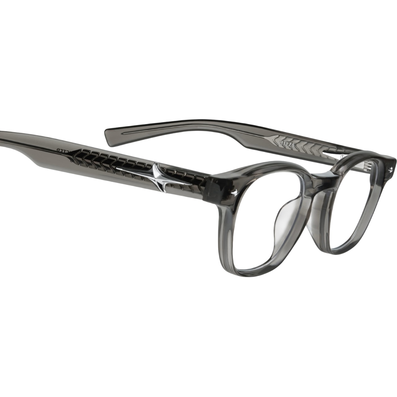 Kính giả cận Gentle Monster Joze BRC17 Clear Lenses Brown Acetate Frame 3
