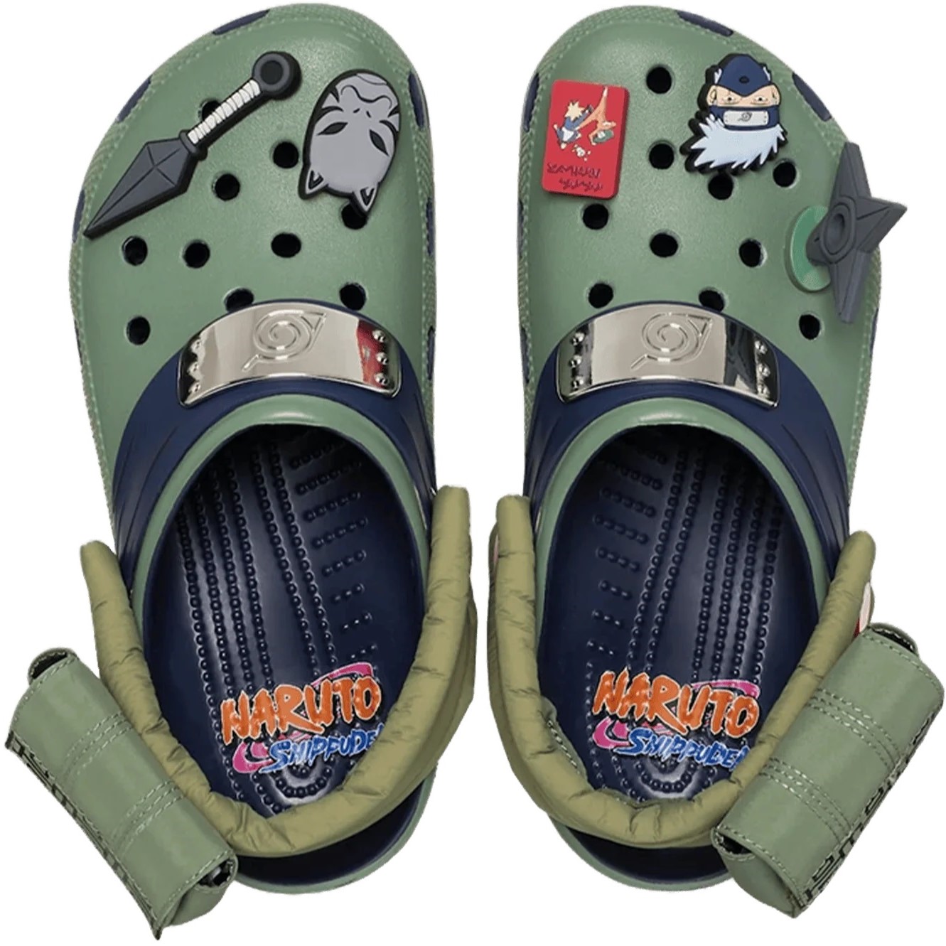 Dép Crocs Classic Clog Naruto Shippuden Kakashi 209445-410 1