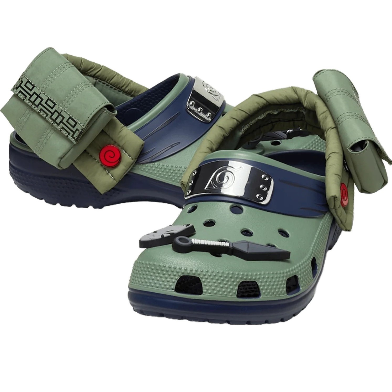 Dép Crocs Classic Clog Naruto Shippuden Kakashi 209445-410 8