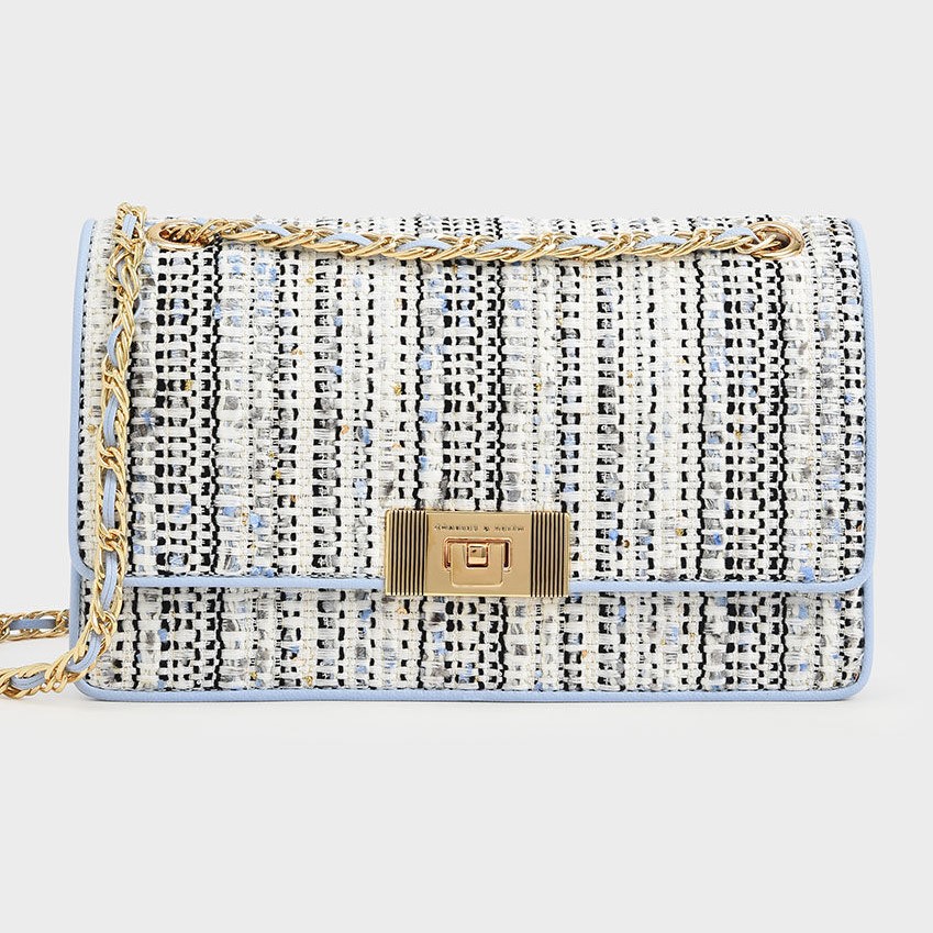 TÚI CHARLES KEITH C-CAPSULE COLLECTION: EVERETTE CHAIN-STRAP SHOULDER BAG 6