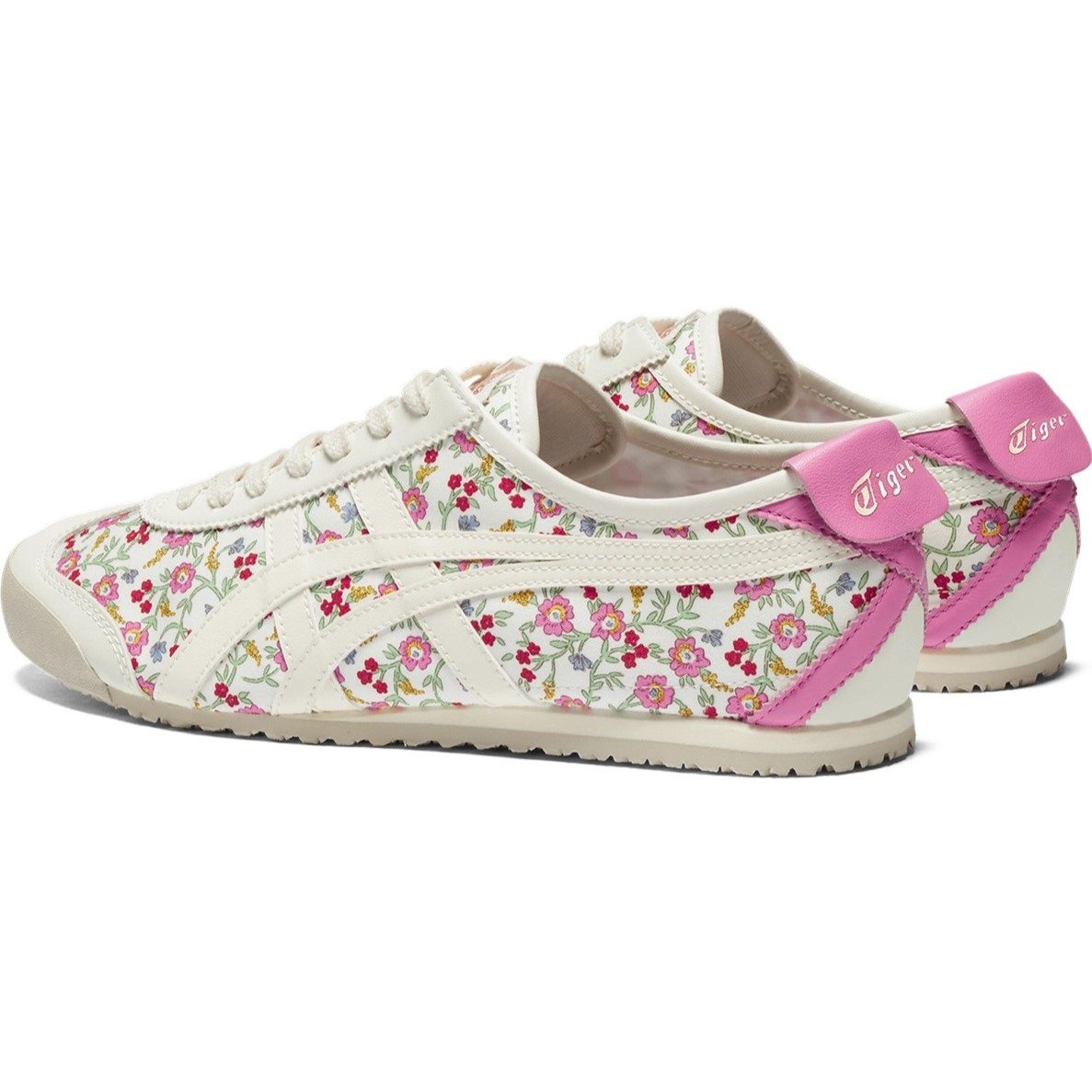 Giày Onitsuka Tiger nữ Mexico 66 Cream Floral Design 1183C392-101 8