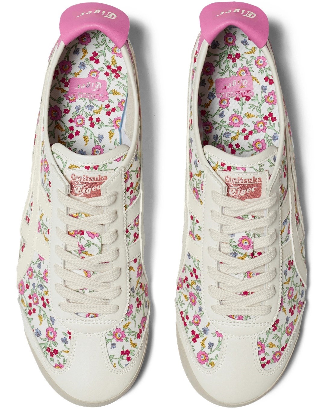 Giày Onitsuka Tiger nữ Mexico 66 Cream Floral Design 1183C392-101 5