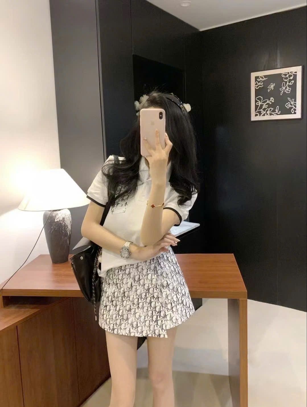 Set áo và váy quần Dior 1