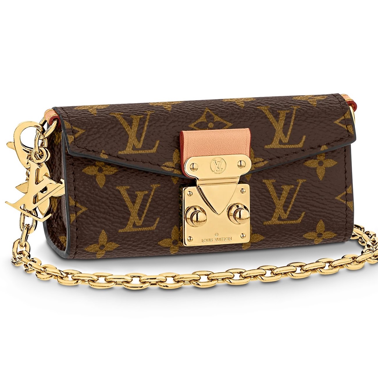 CLUTCH CẦM TAY LV LOUIS VUITTON BITSY POUCH S00 KEY HOLDERS AND BAG CHARMS 11