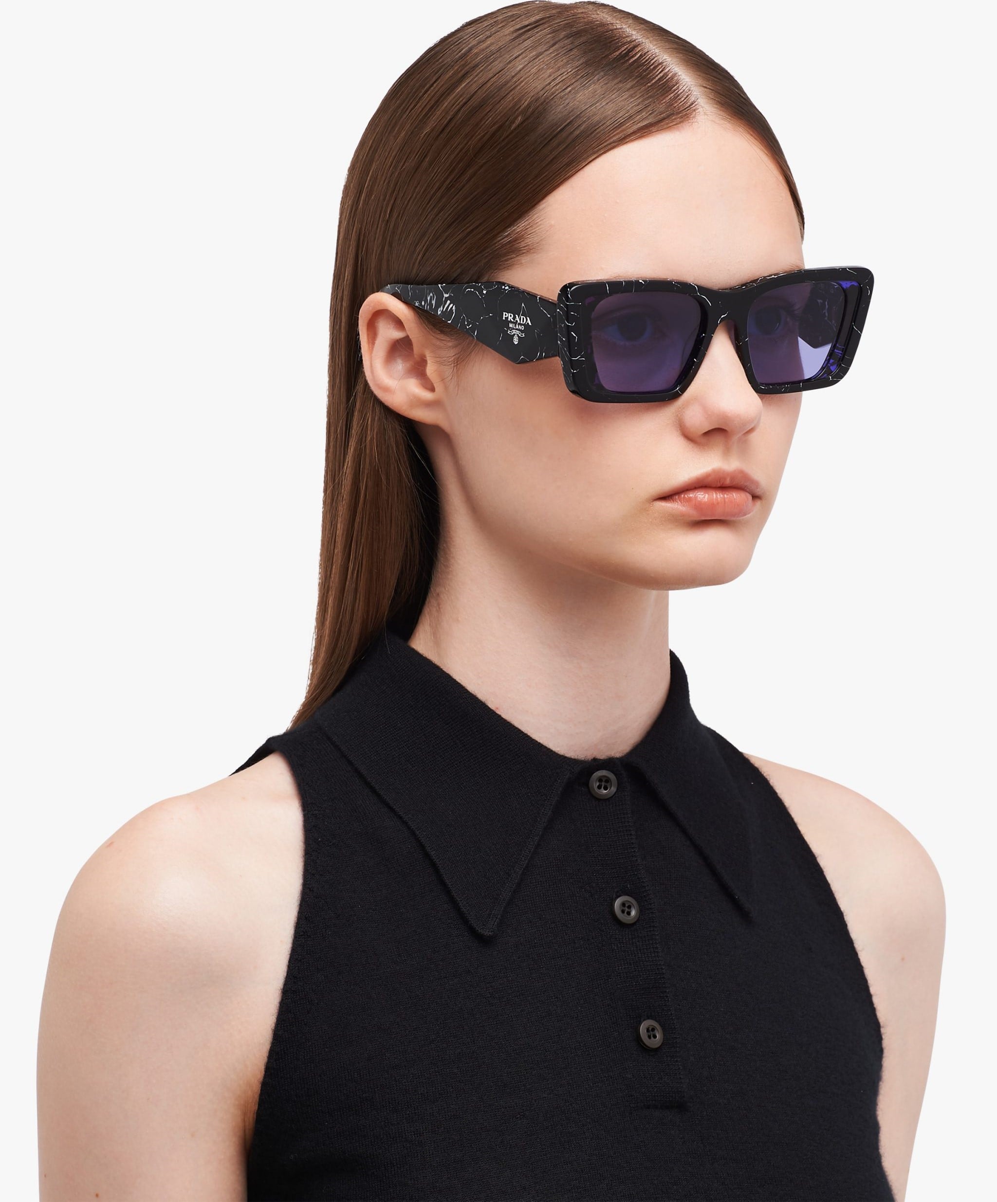 KÍNH MÁT PRADA SYMBOLE BUTTERFLY-FRAME ACETATE SUNGLASSES PR 08YS 6