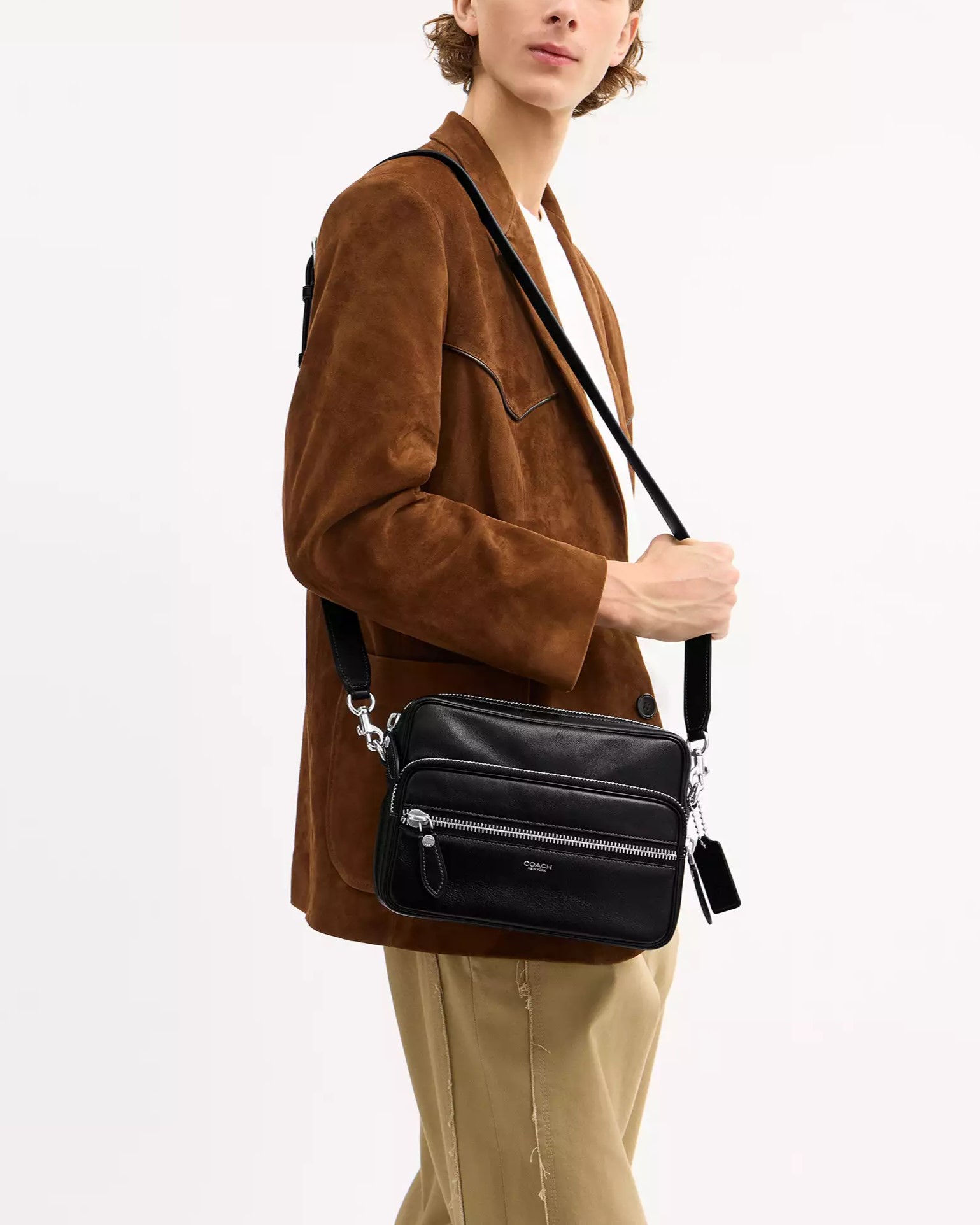 Túi Coach Dakota Crossbody Bag Black CDS83 4