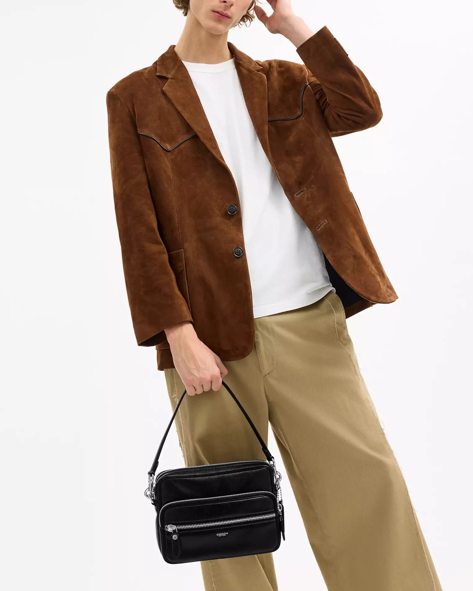 Túi Coach Dakota Crossbody Bag Black CDS83 5