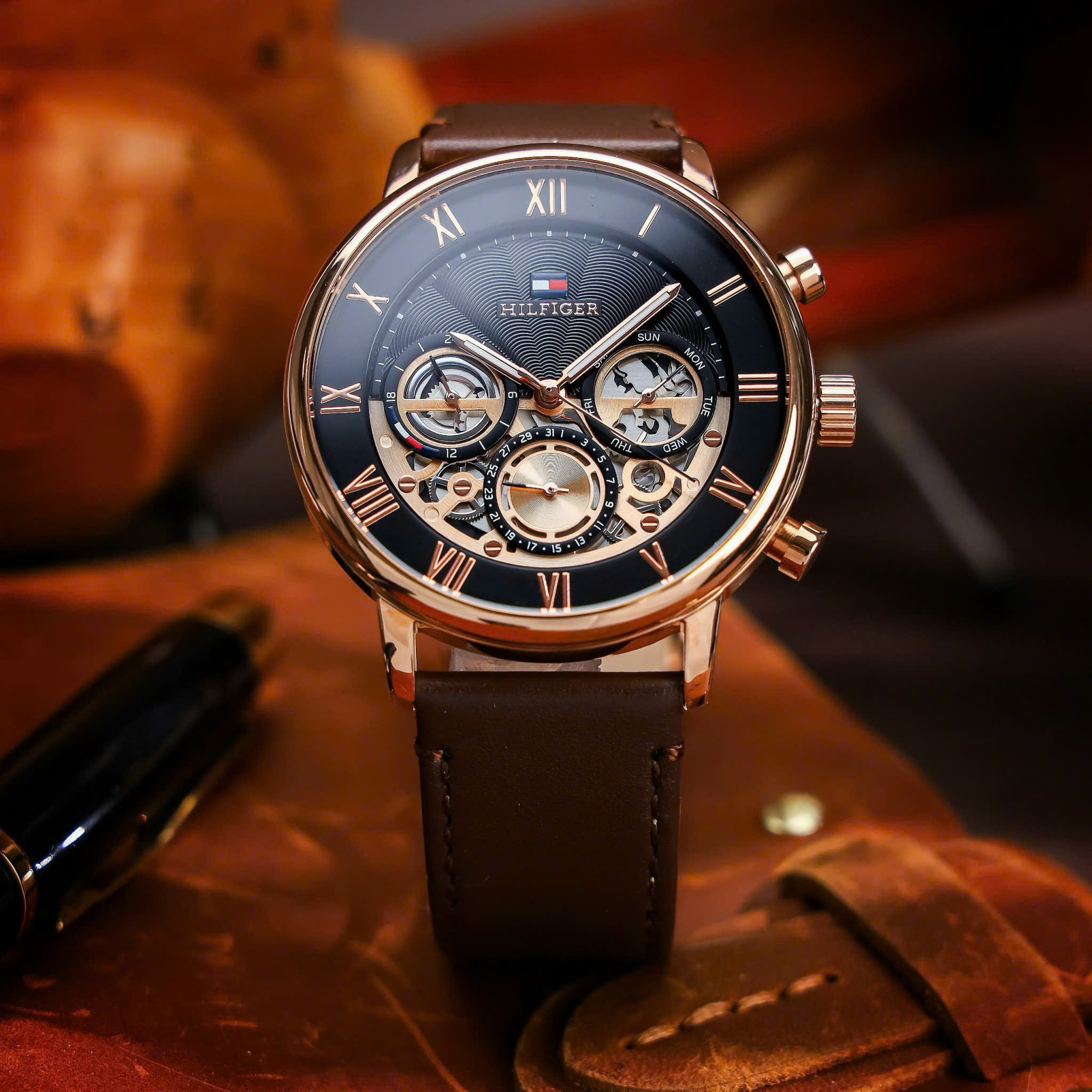 Đồng Hồ Nam Tommy Hilfiger Legend Brown TH1710566 13