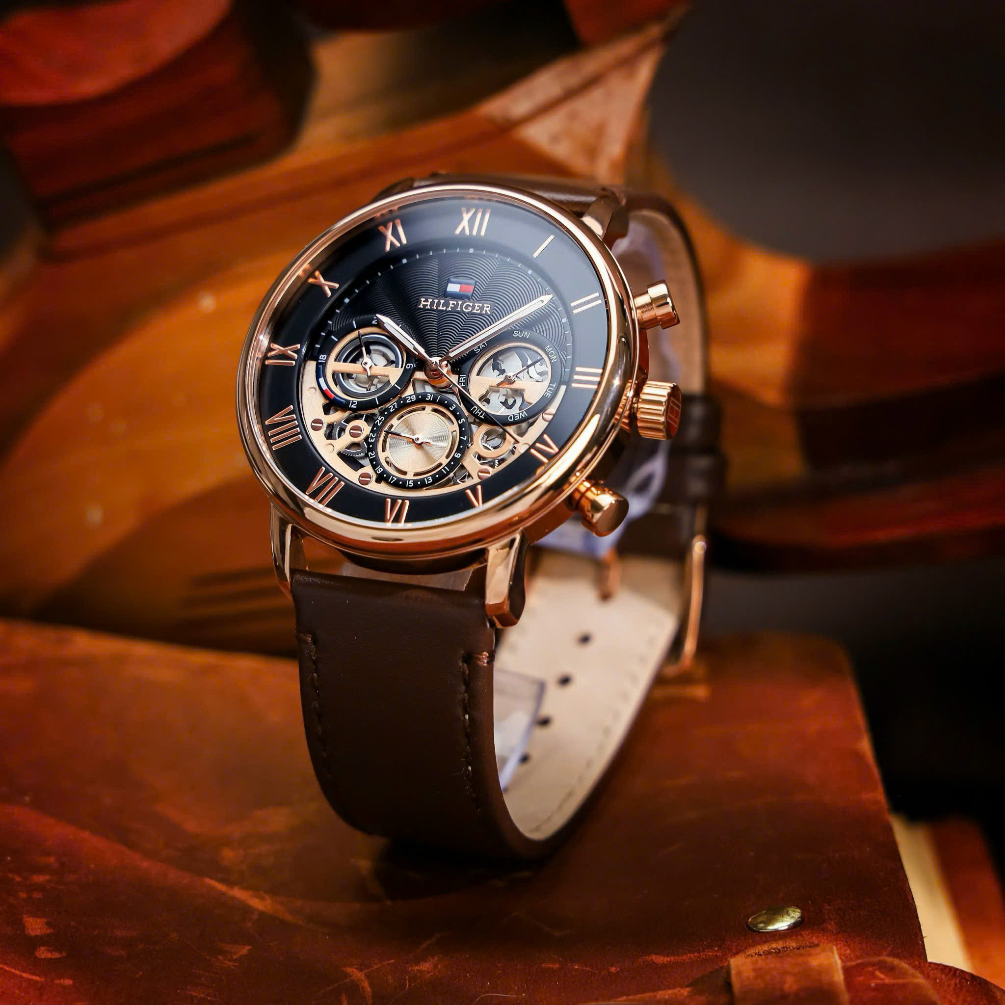 Đồng Hồ Nam Tommy Hilfiger Legend Brown TH1710566 14