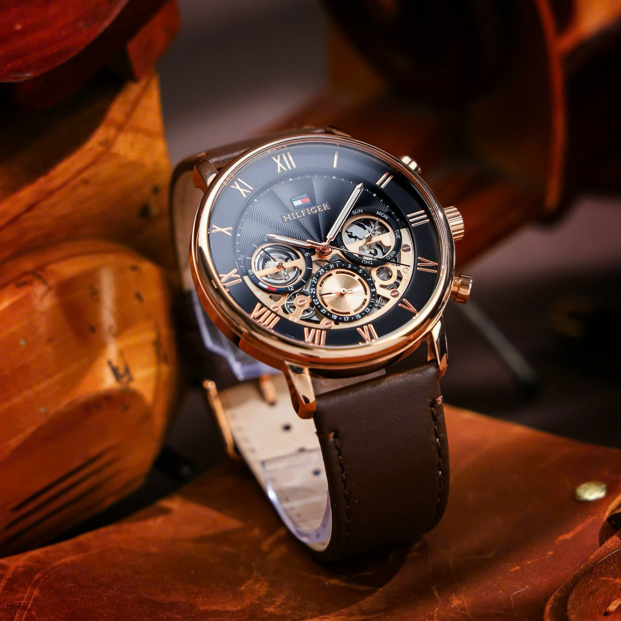Đồng Hồ Nam Tommy Hilfiger Legend Brown TH1710566 15