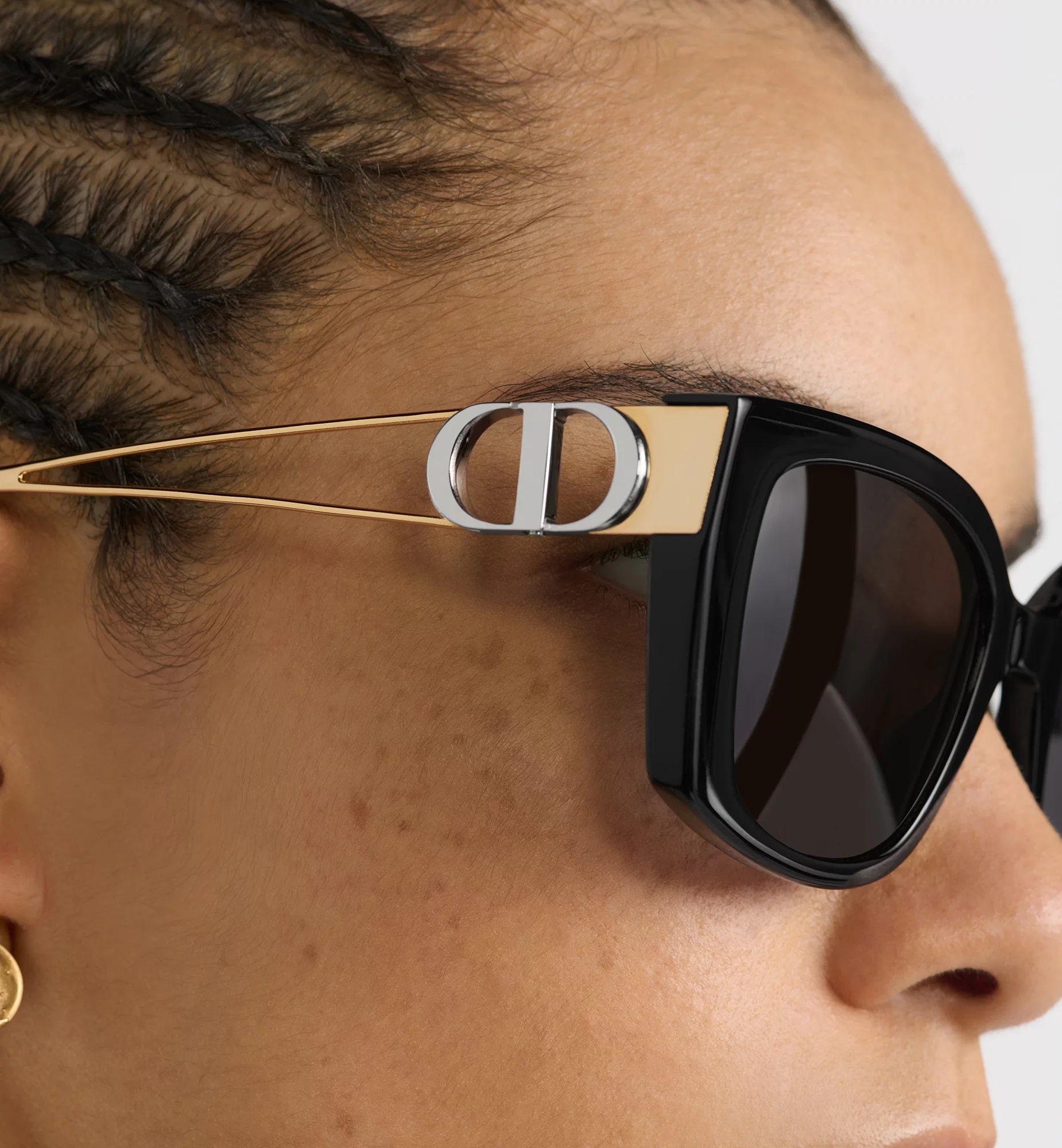 Mắt kính Dior 30Montaigne S13F Black Square Sunglasses 11