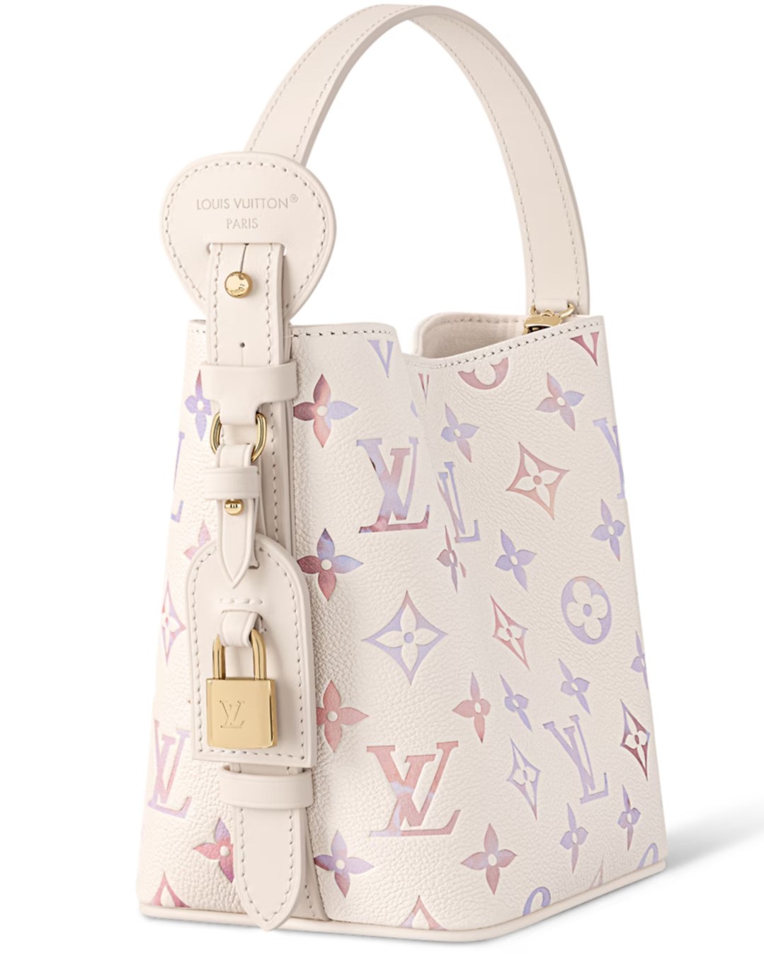 Túi Louis Vuitton All In BB Monogram Empreinte Dream Cream 3
