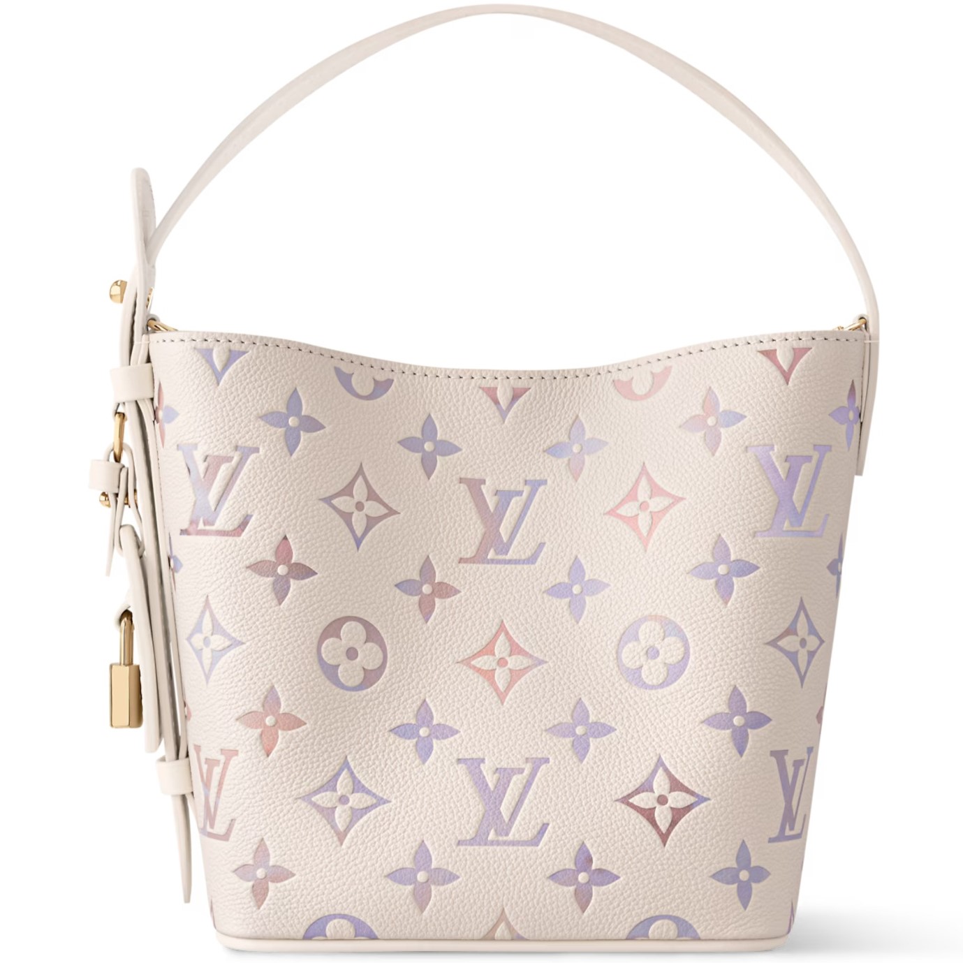 Túi Louis Vuitton All In BB Monogram Empreinte Dream Cream 7