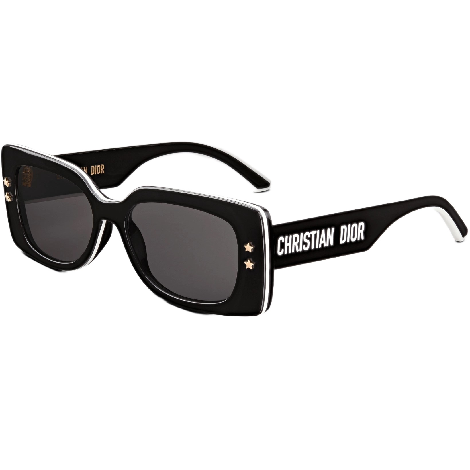 Mắt kính Dior DiorPacific S1U Black Rectangular Sunglasses 1
