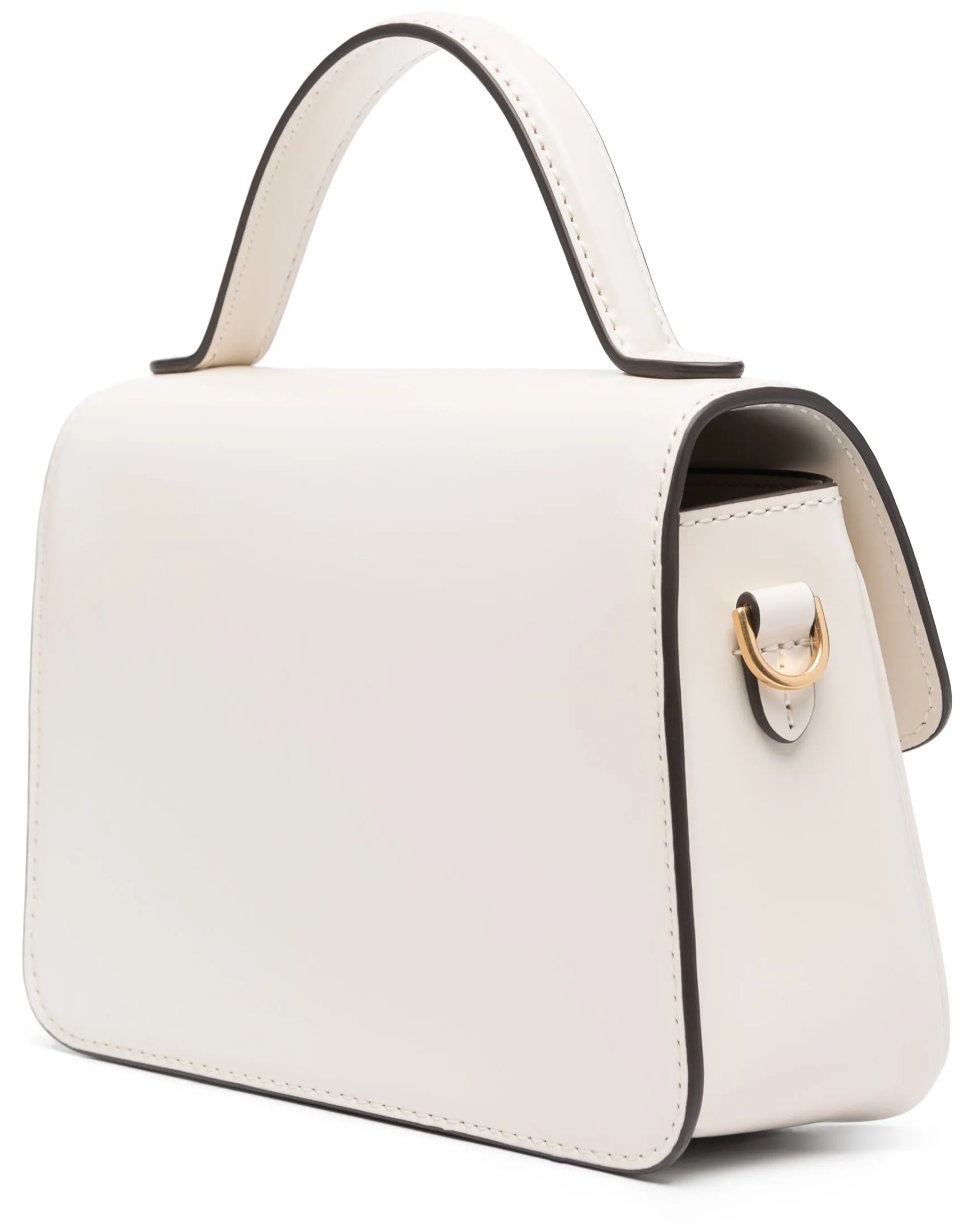 Túi Tory Burch Robinson Spazzolato Shoulder Bag Cream White 4