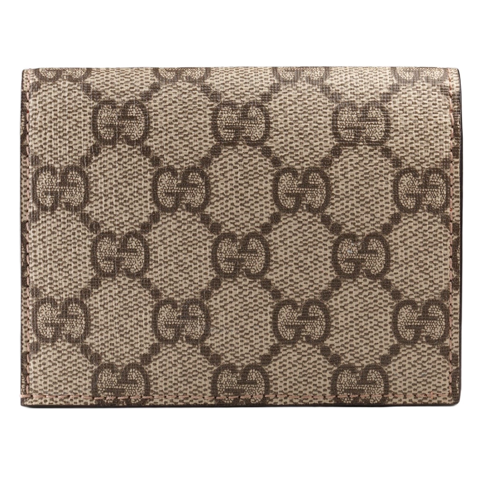 Ví Gucci GG Supreme Card Wallet With Cherry Decoration 4