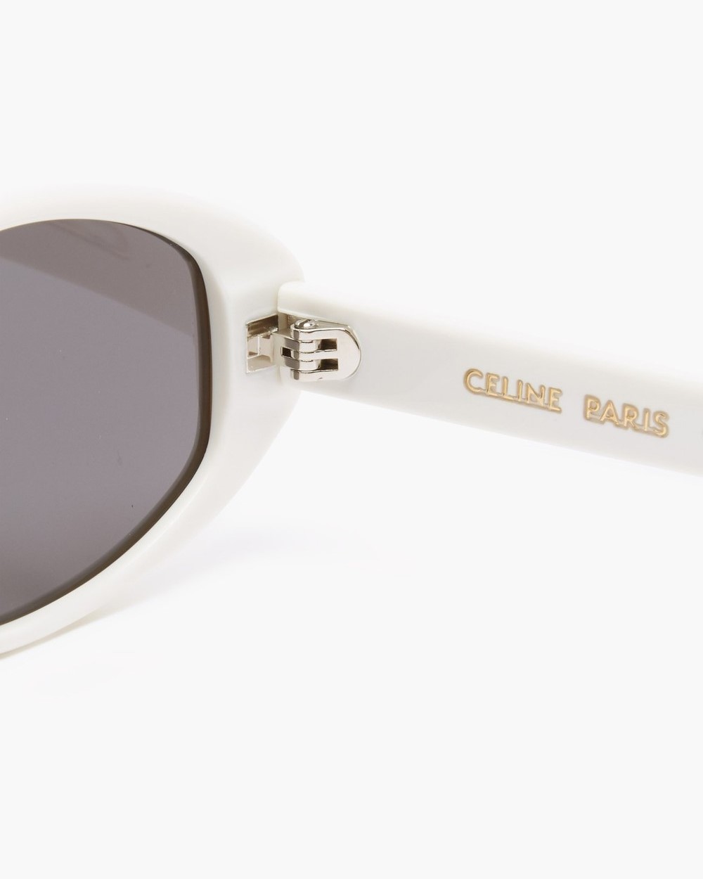 MẮT KÍNH NỮ CELINE OVAL S212 SUNGLASSES IN ACETATE WHITE 10