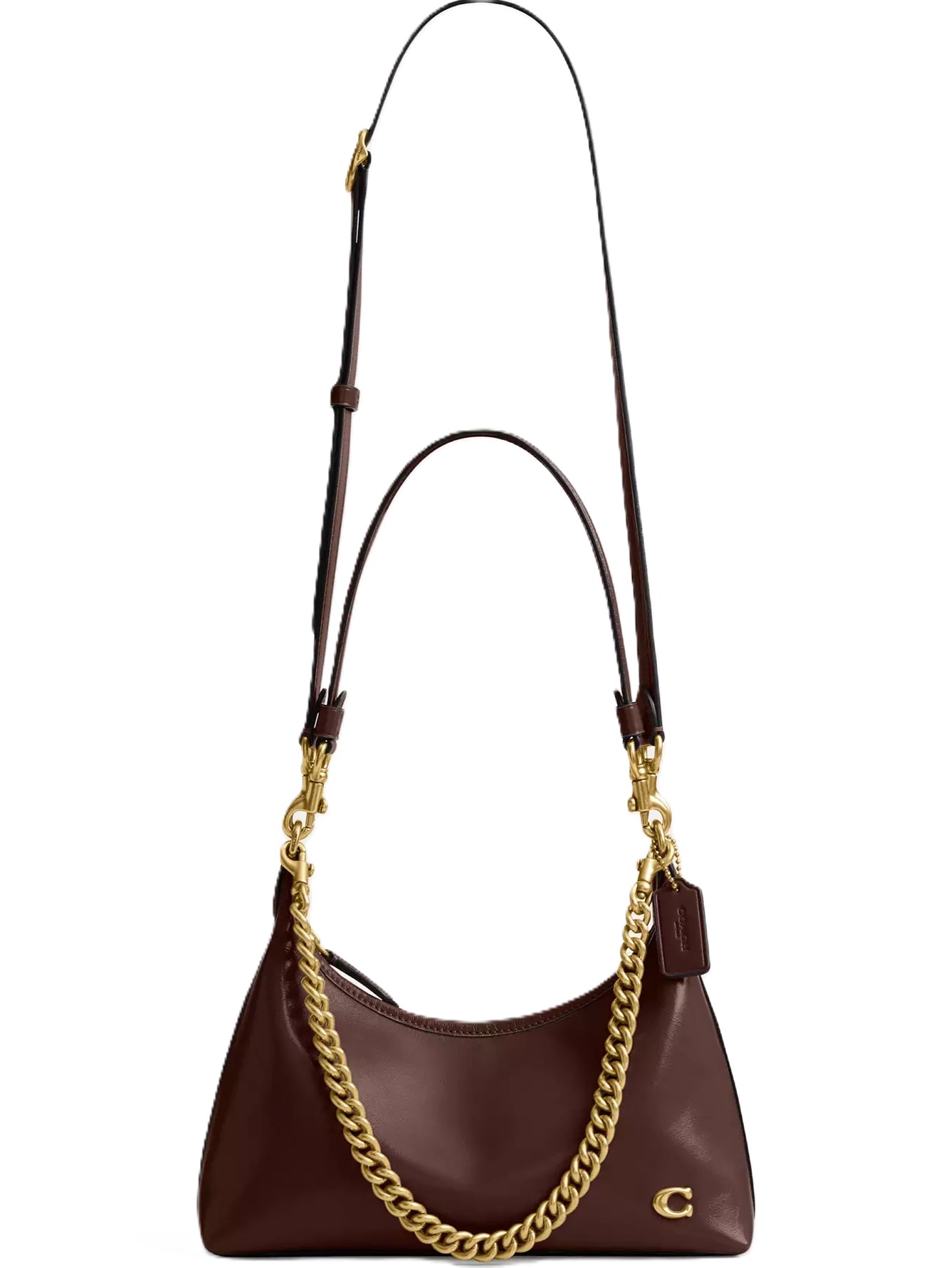 Túi kẹp nách Coach Juliet Shoulder Bag 25 Smooth Leather Brass Maple CAD75 6