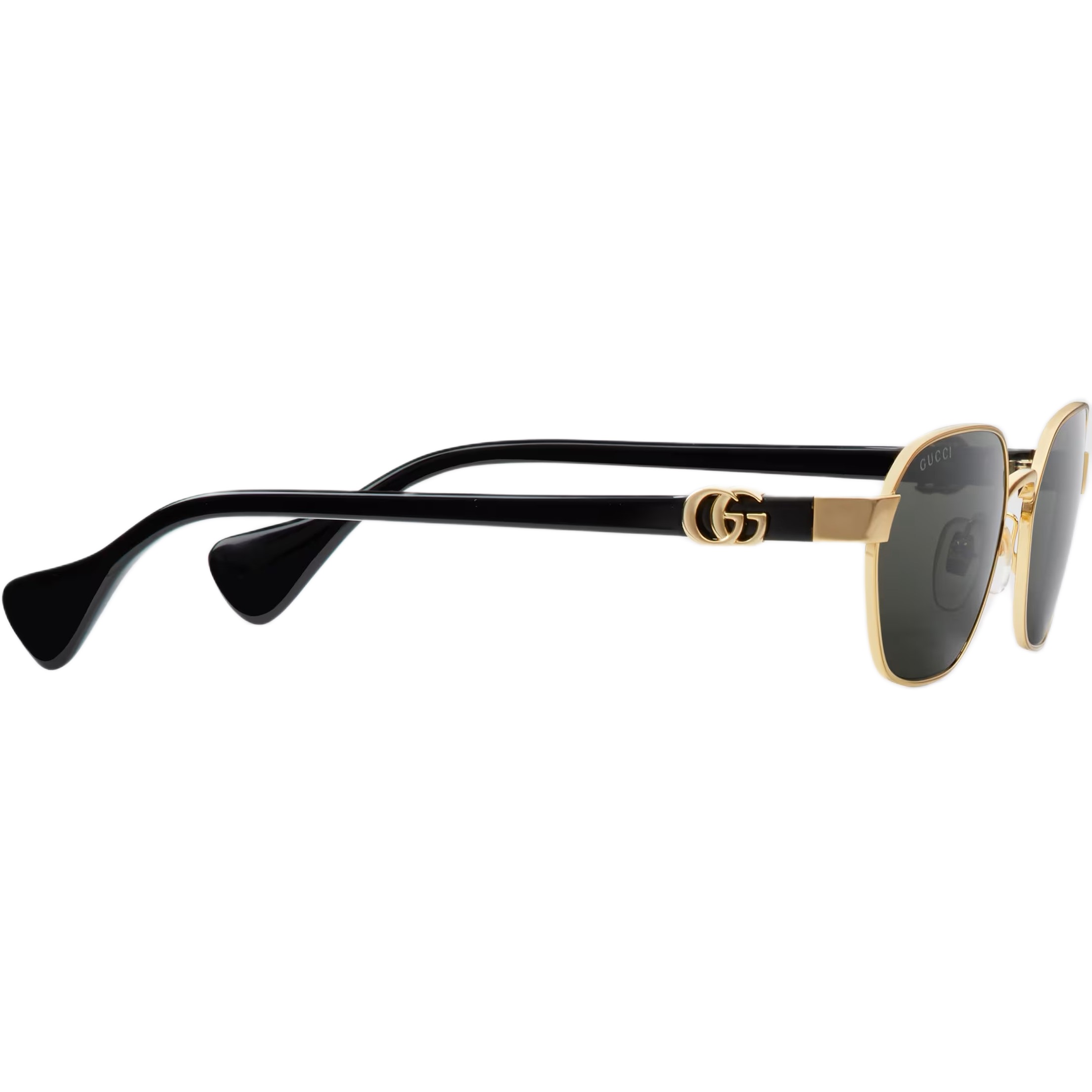 Kính Gucci Round-frame Sunglasses Yellow Gold-toned Metal GG1593S 4
